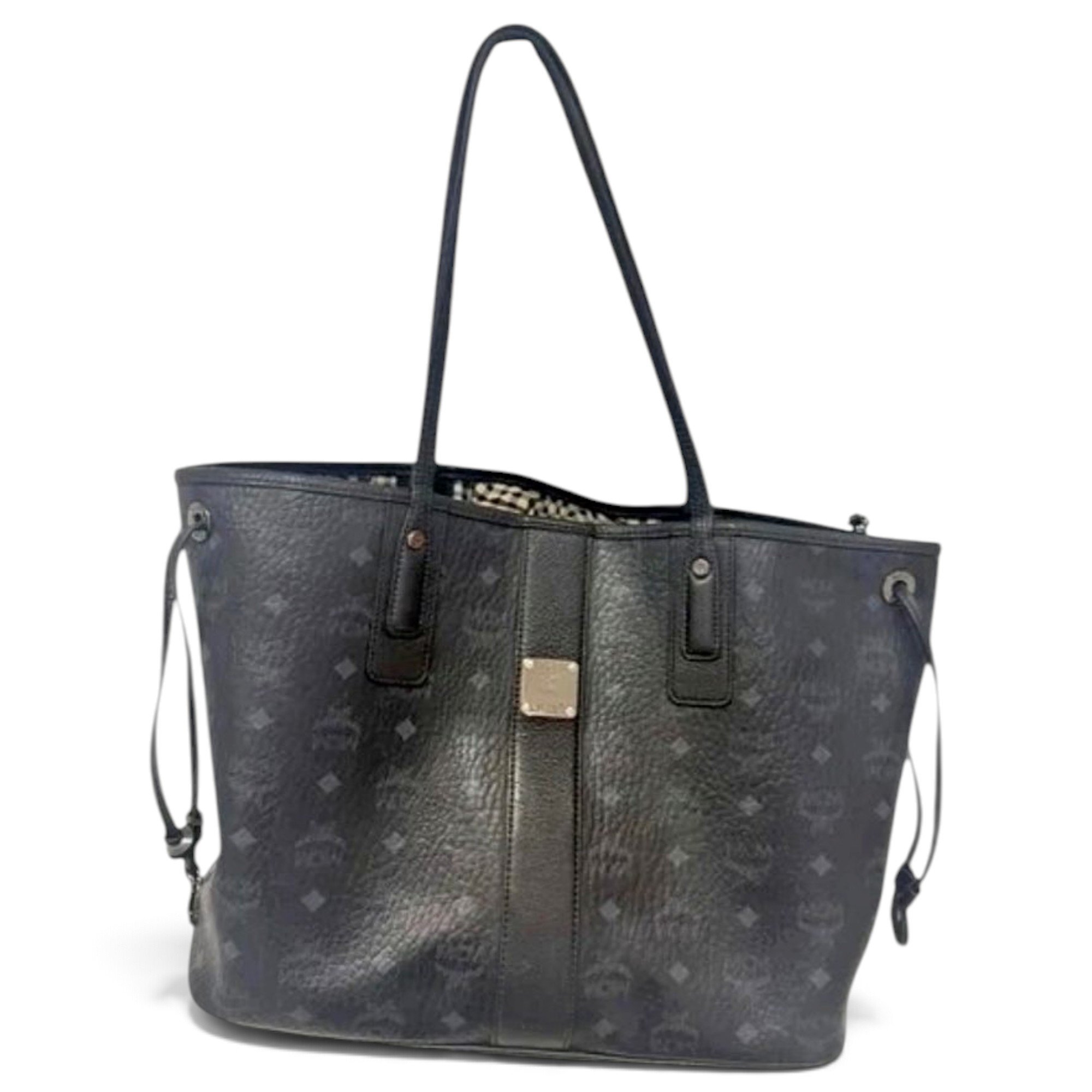 Leather tote