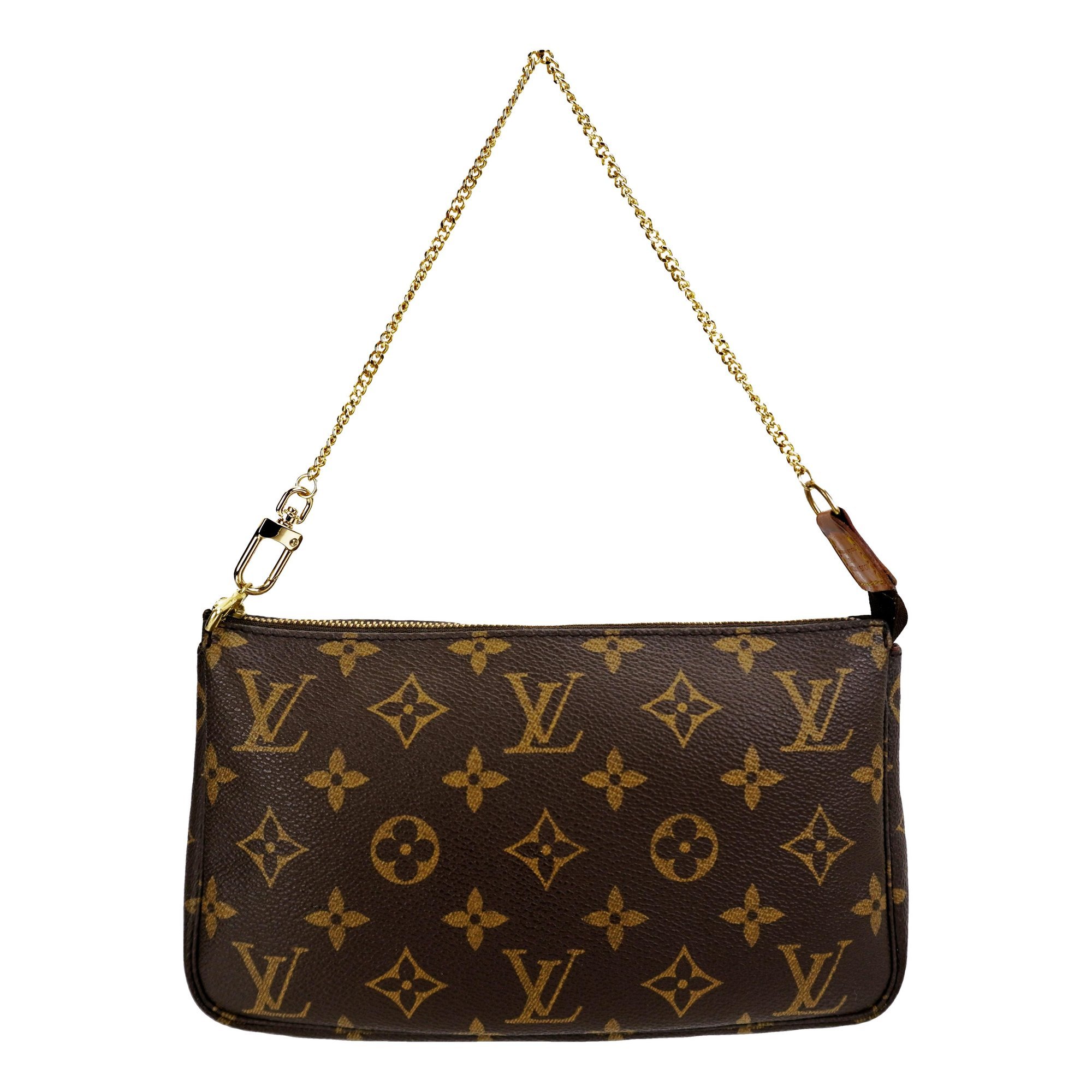 Pochette Accessoire leather handbag