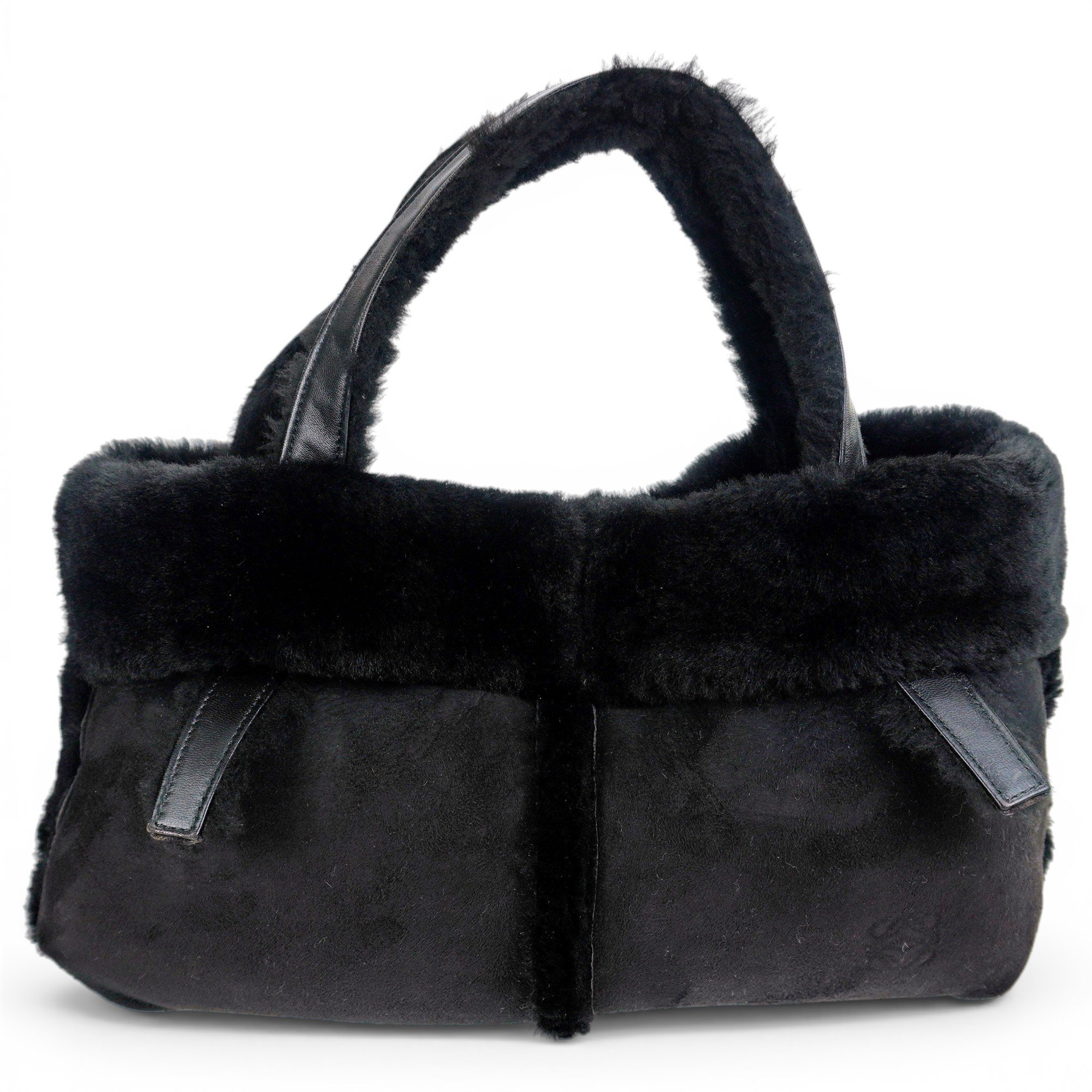 Leather tote