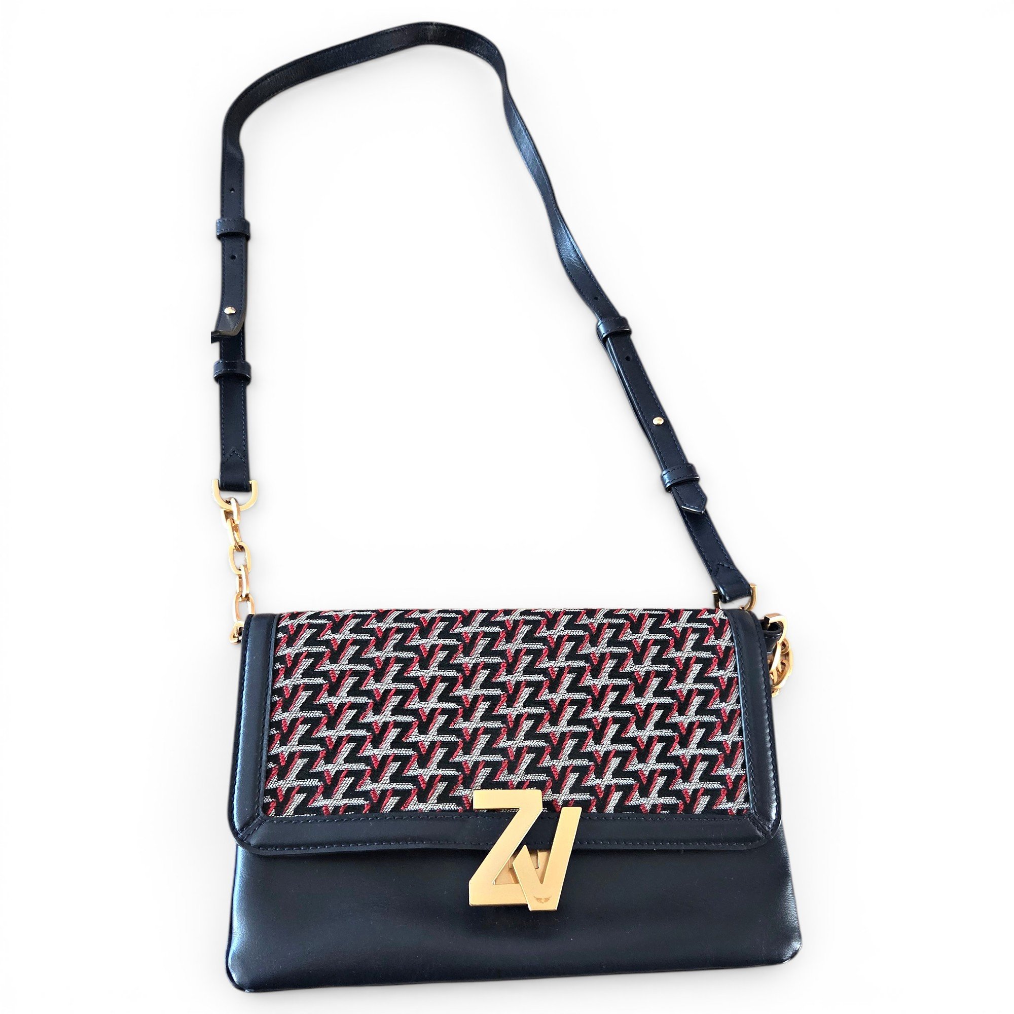 Leather crossbody bag