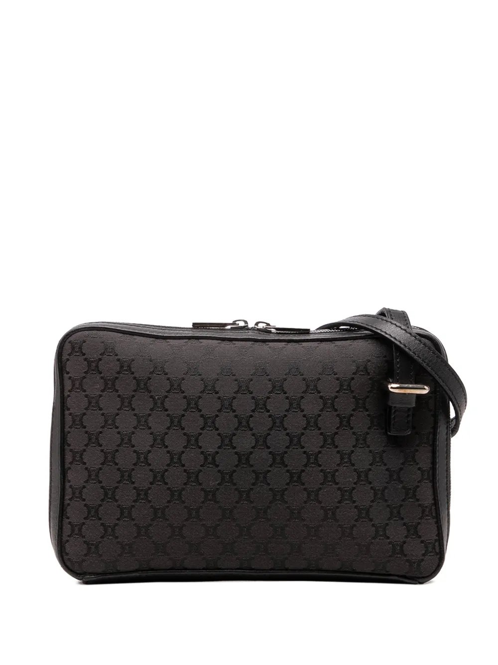 2000 Leather Trimmed Macadam Canvas Messenger Bag crossbody bag