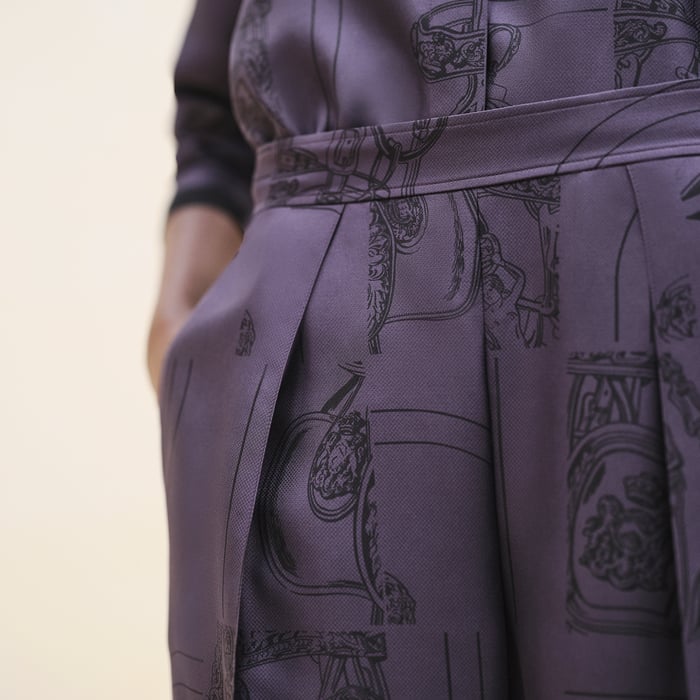Violet Améthyste "En Desordre Finesse" Pants
