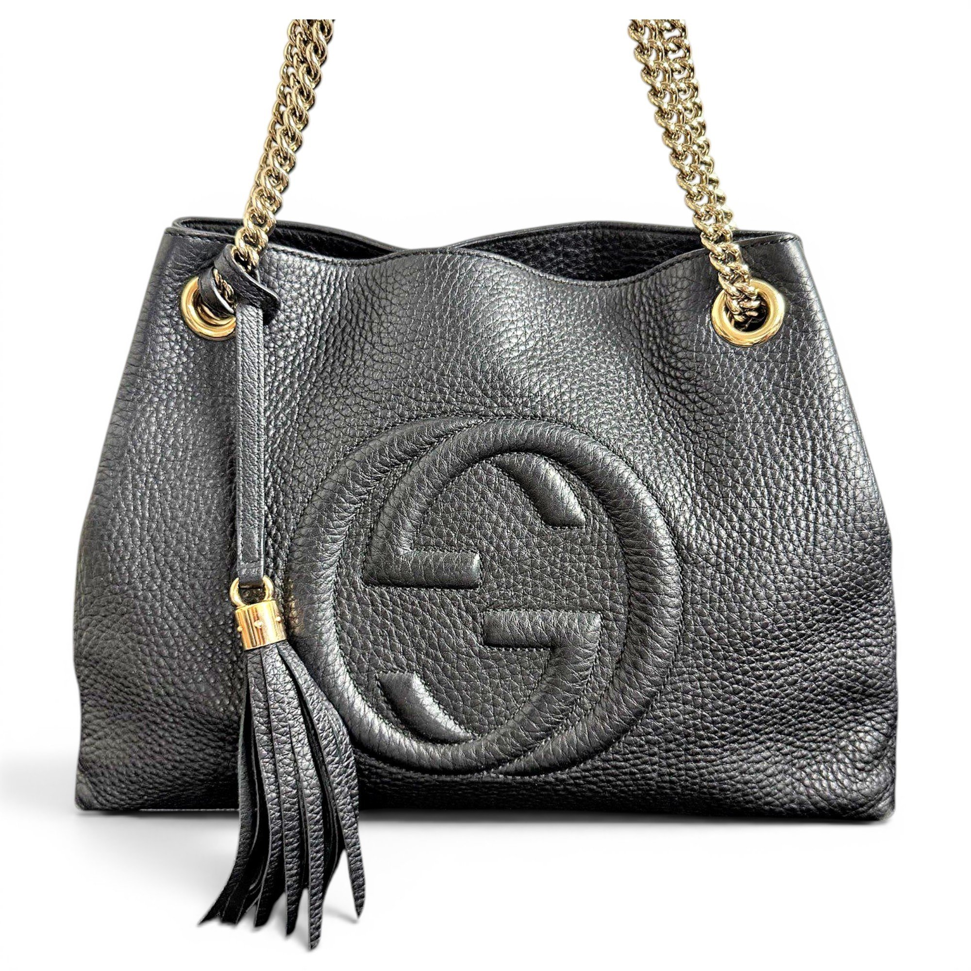 Soho leather tote
