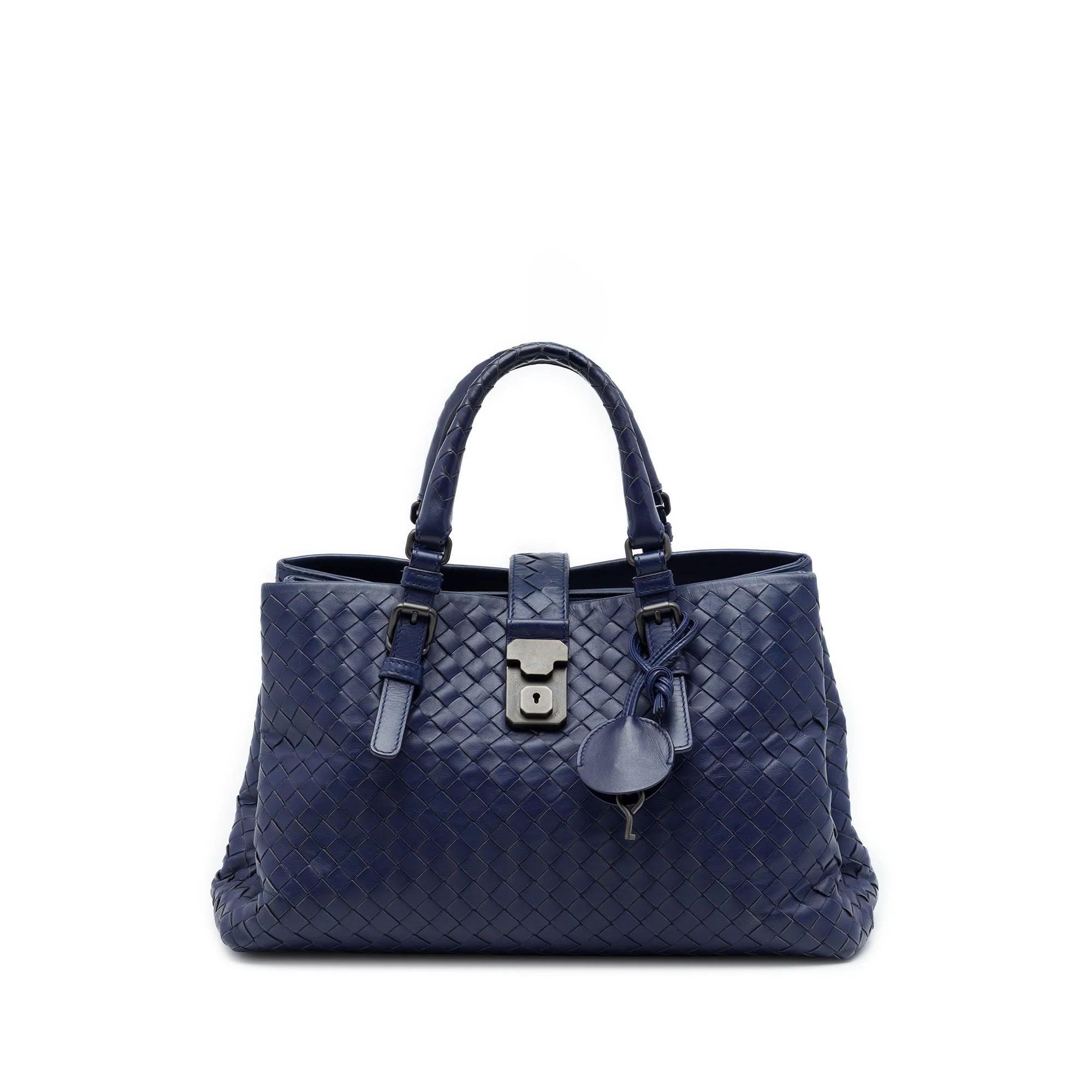 Roma leather satchel