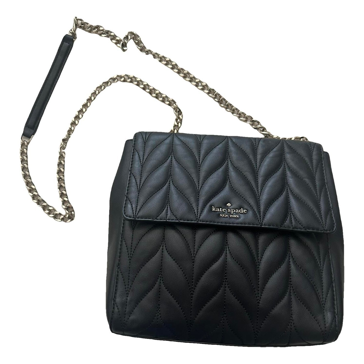 Vegan leather crossbody bag