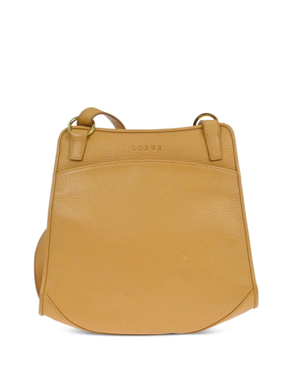 Loewe 1990s top handle leather shoulder bag