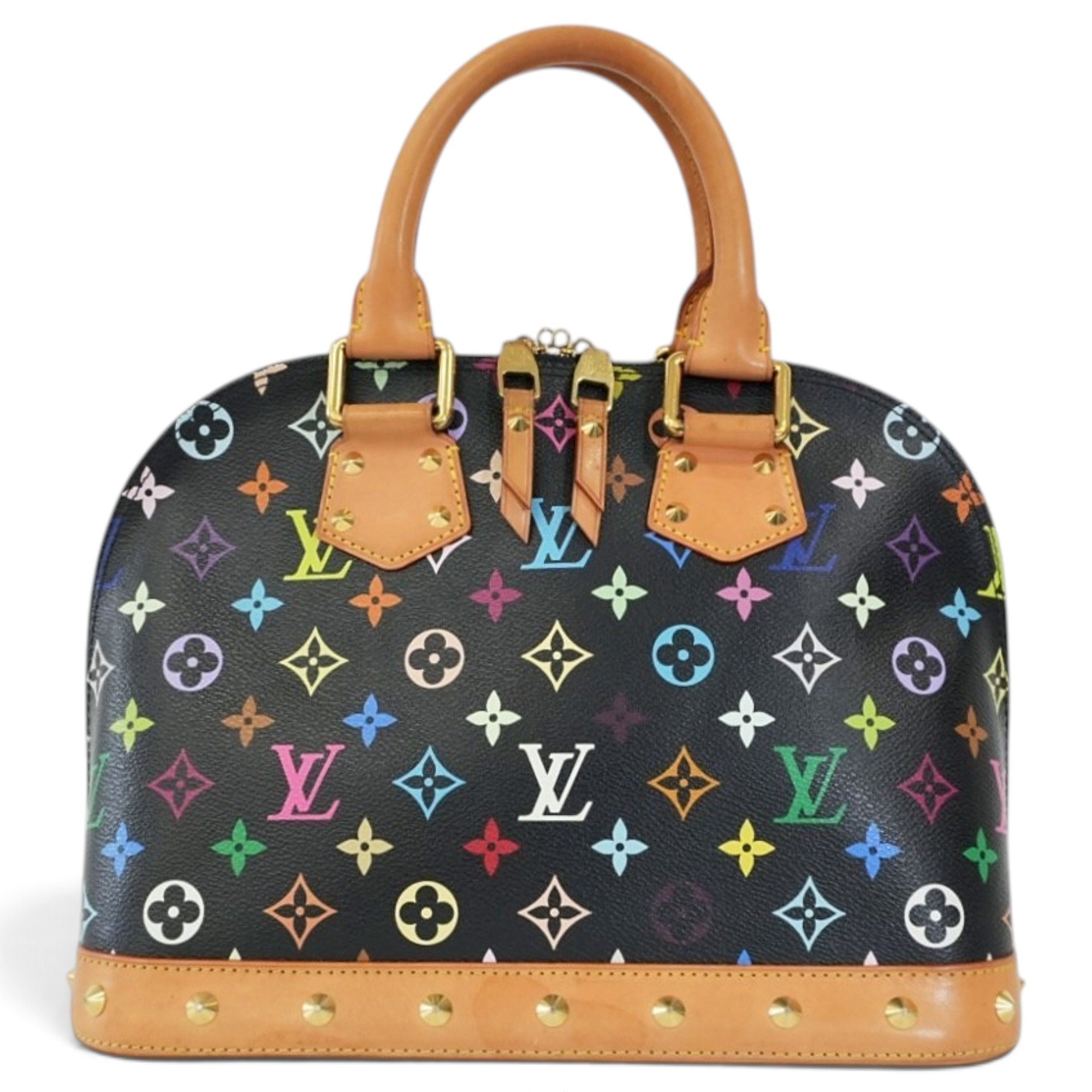 Alma leather handbag