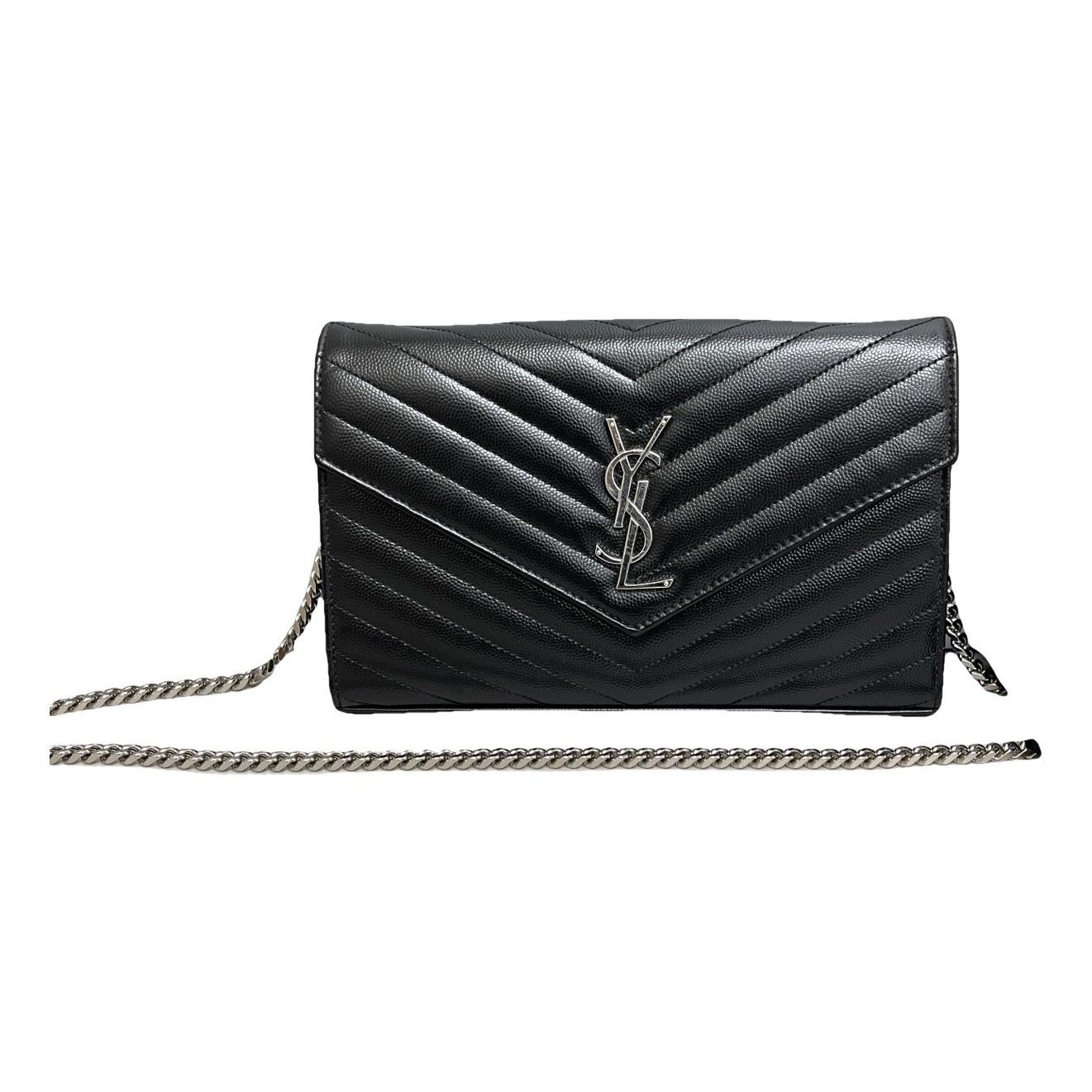 Portefeuille enveloppe leather handbag
