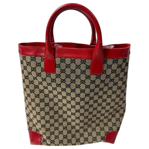 Leather tote