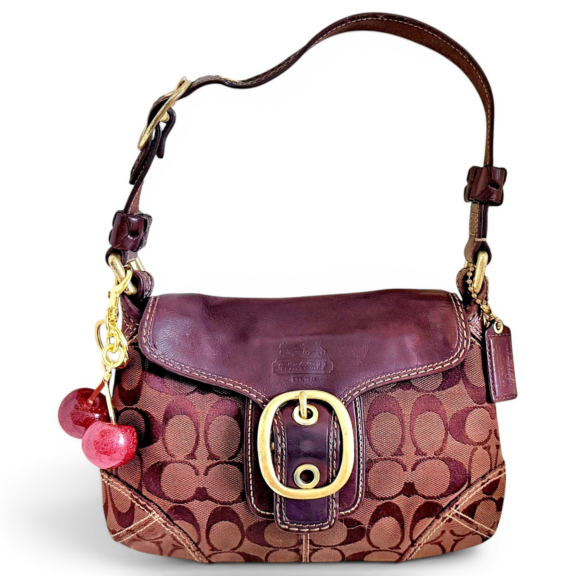 Leather handbag