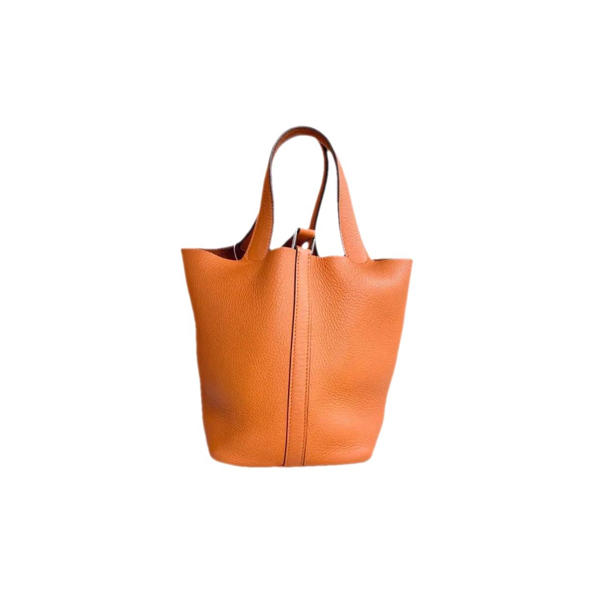 Picotin leather handbag