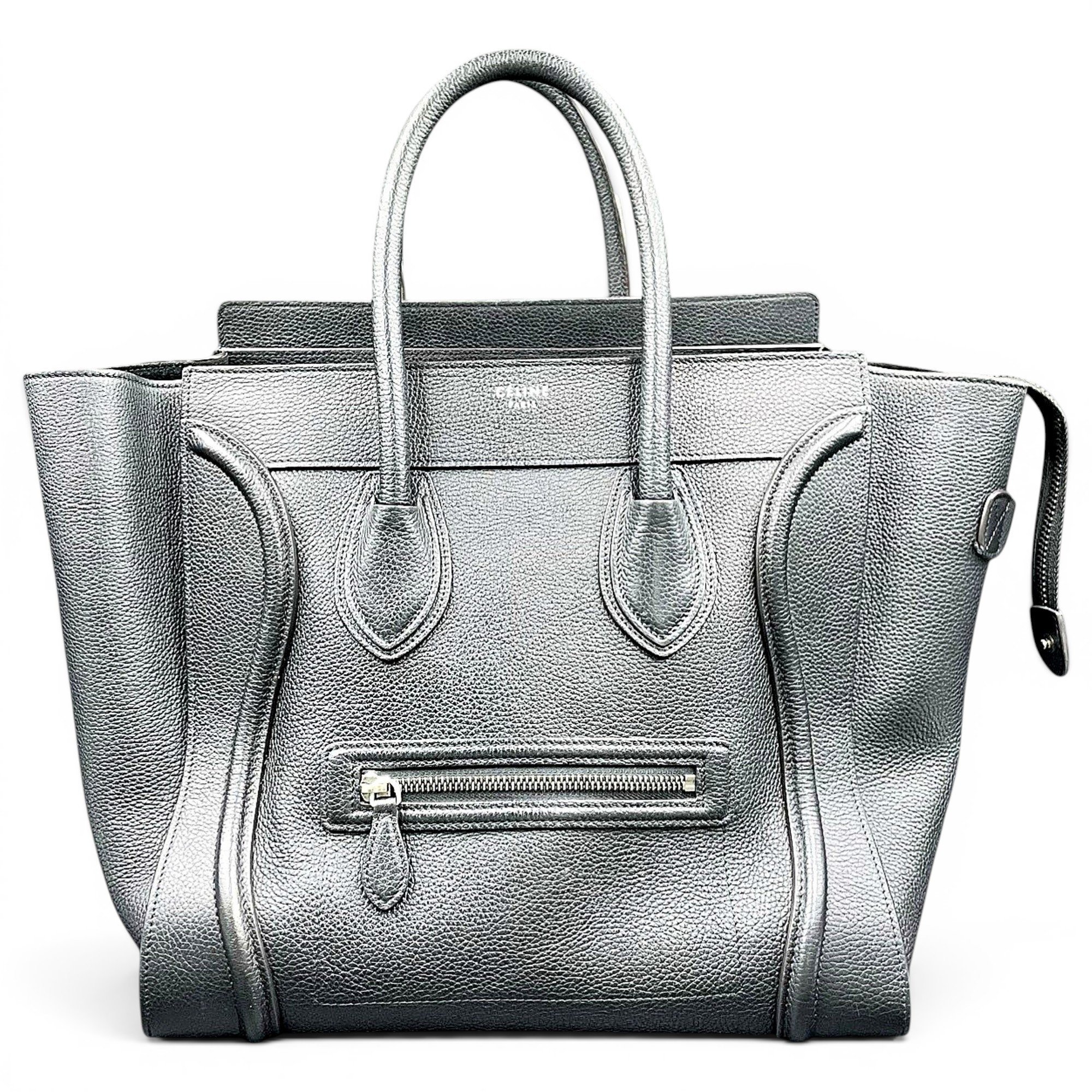 Luggage leather handbag