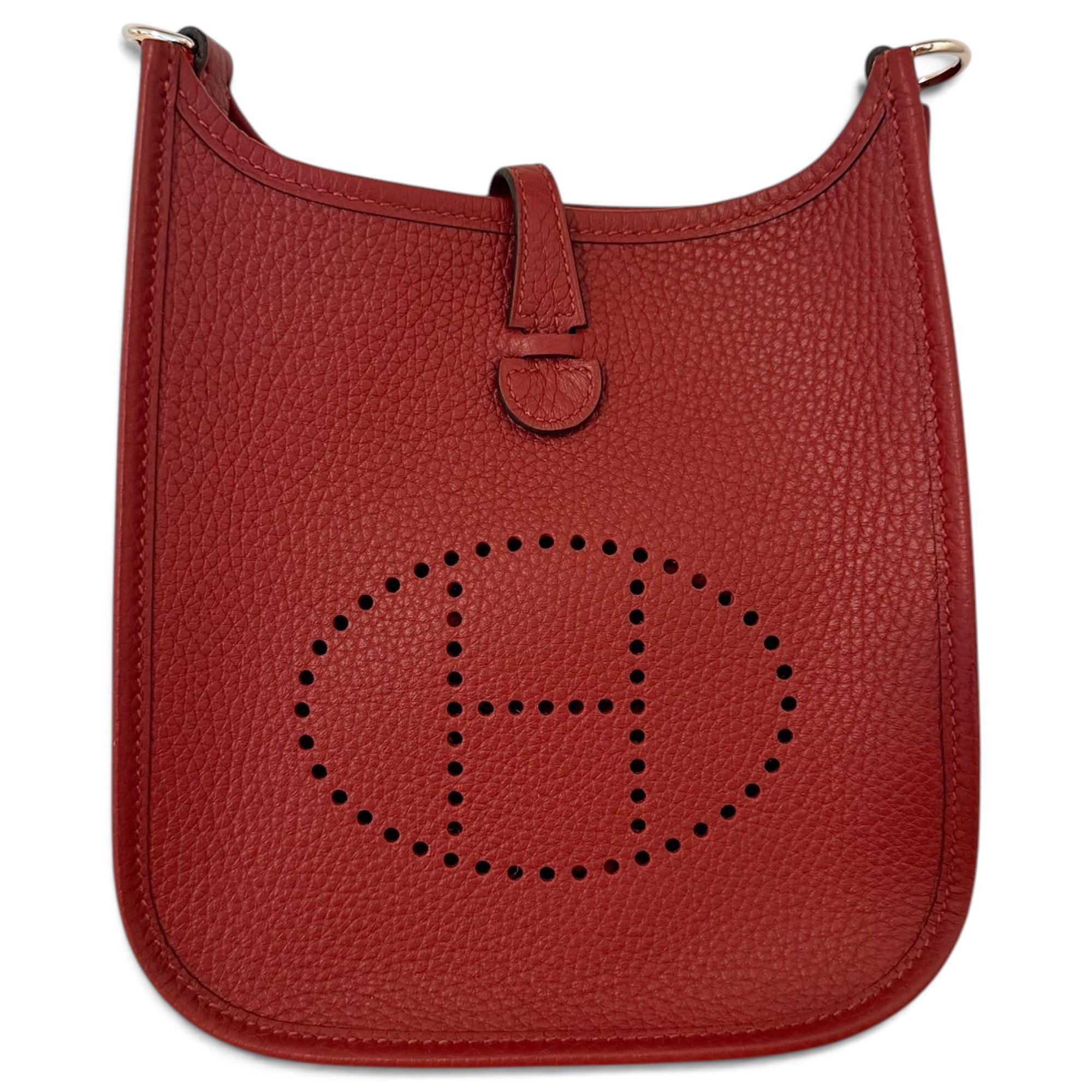 Evelyne leather handbag