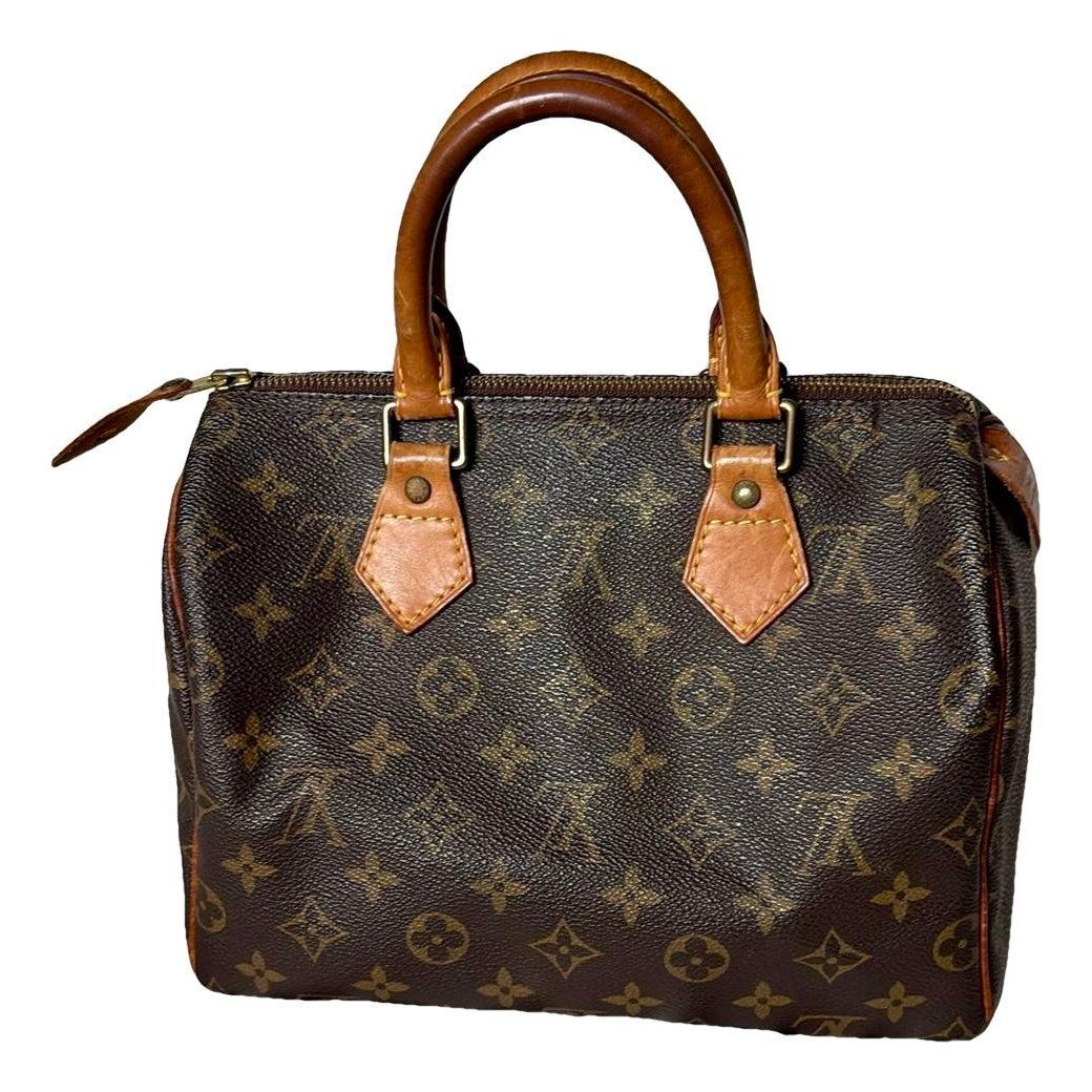 Speedy leather handbag