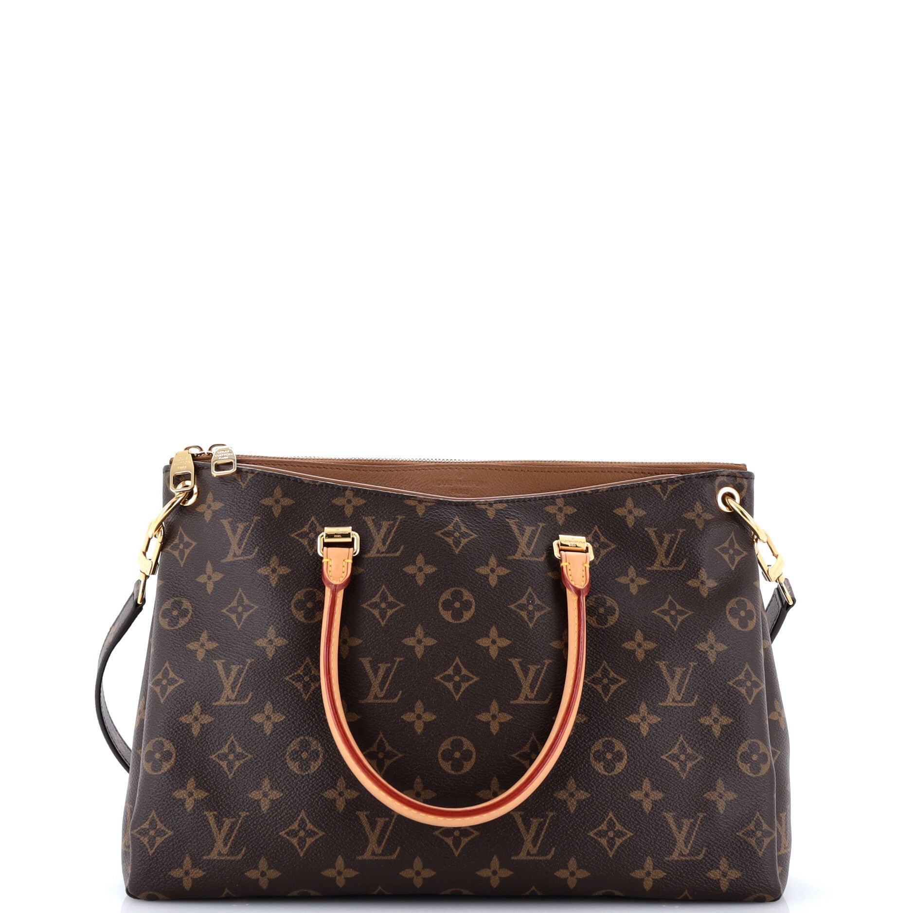 Pallas Tote Monogram Canvas with Leather