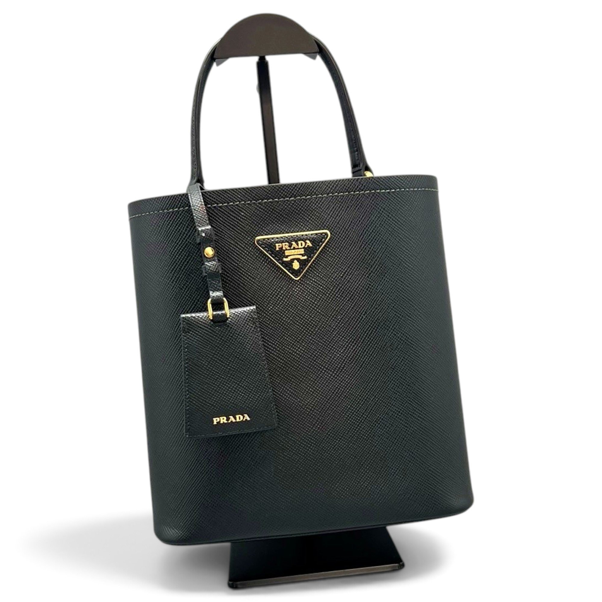 Panier leather handbag