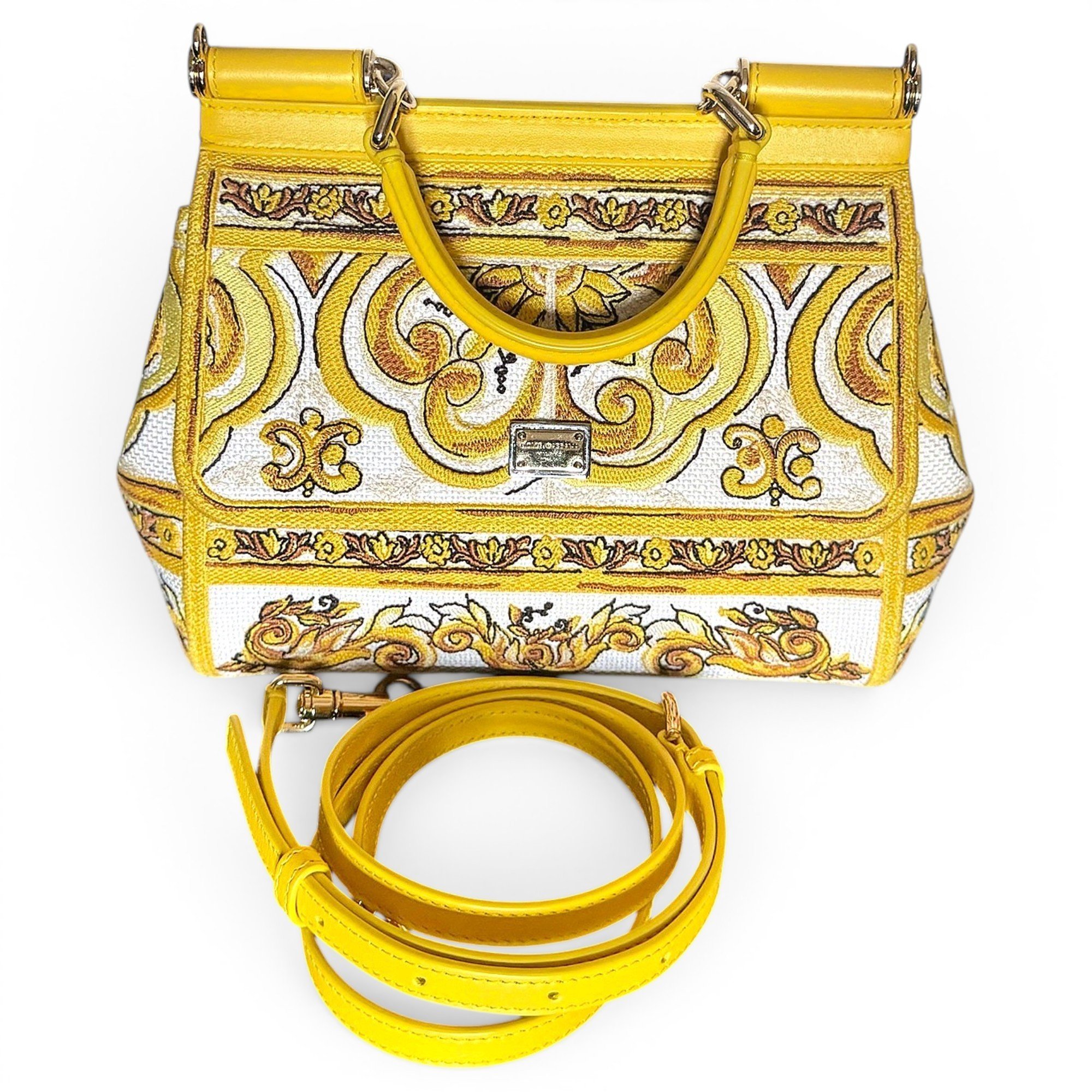 Sicily cloth crossbody bag