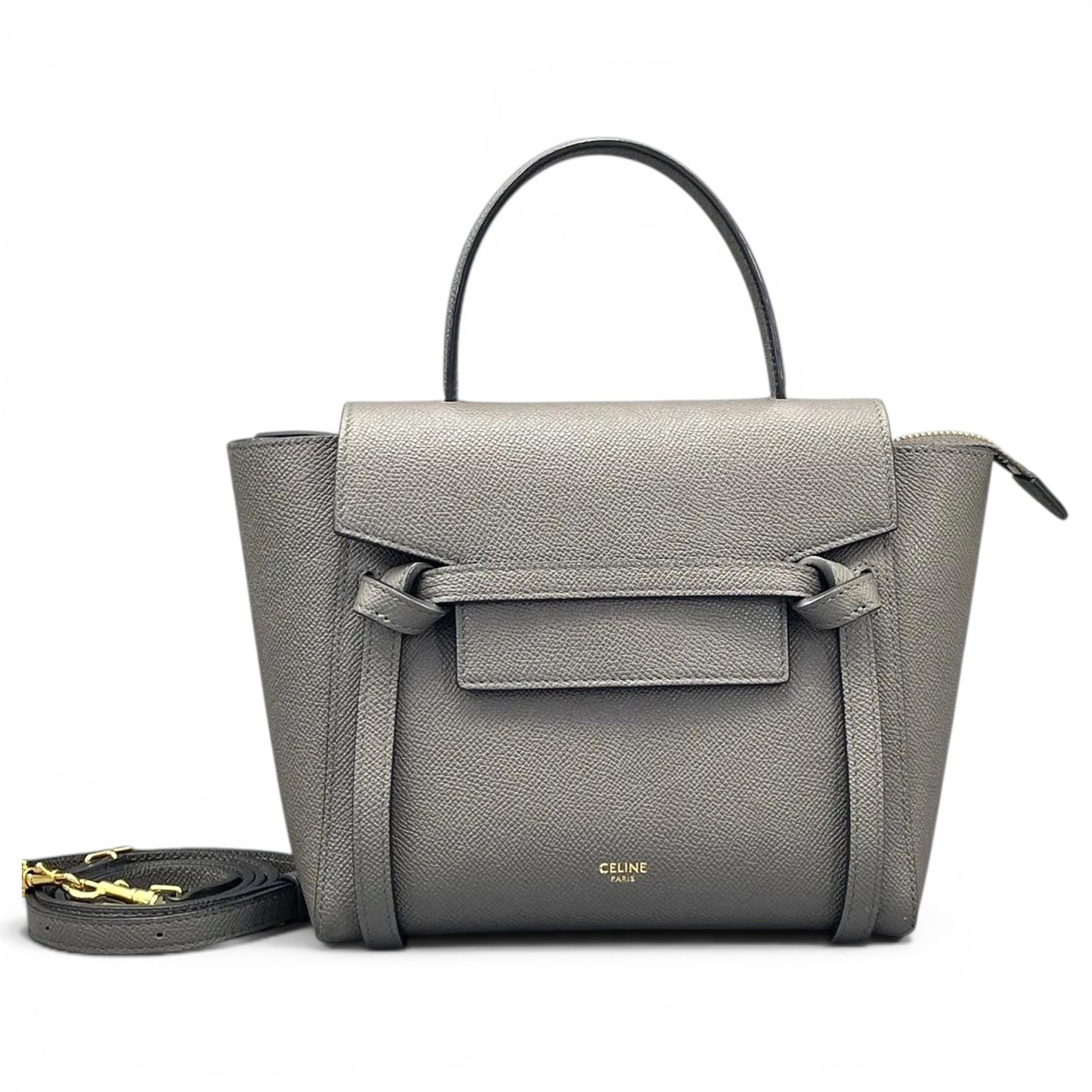 Leather mini bag