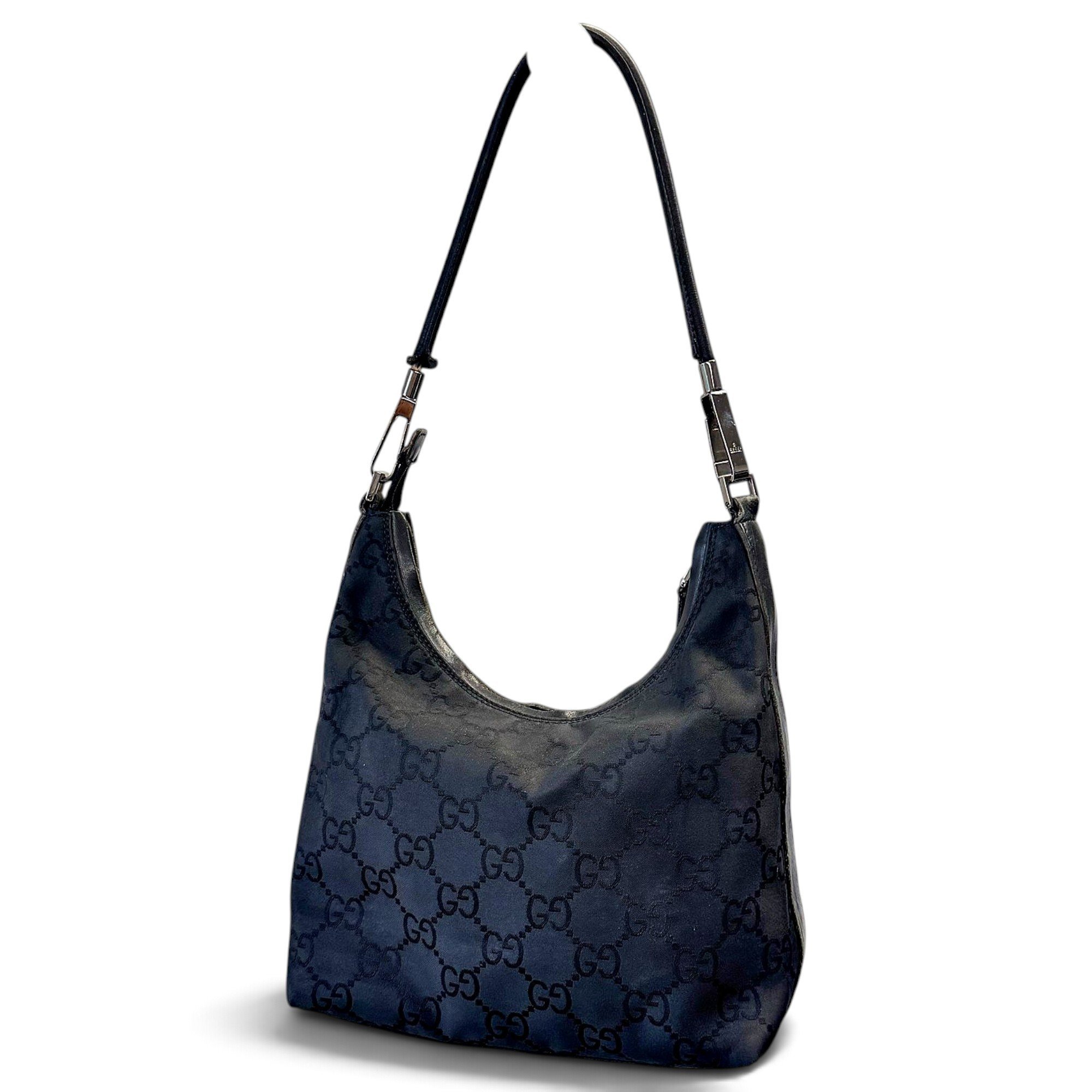 Hobo leather handbag