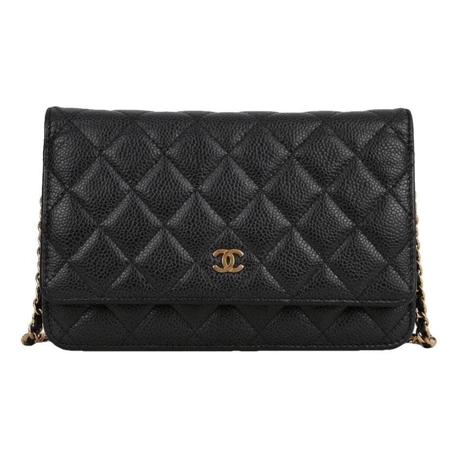Wallet On Chain Timeless/Classique leather mini bag