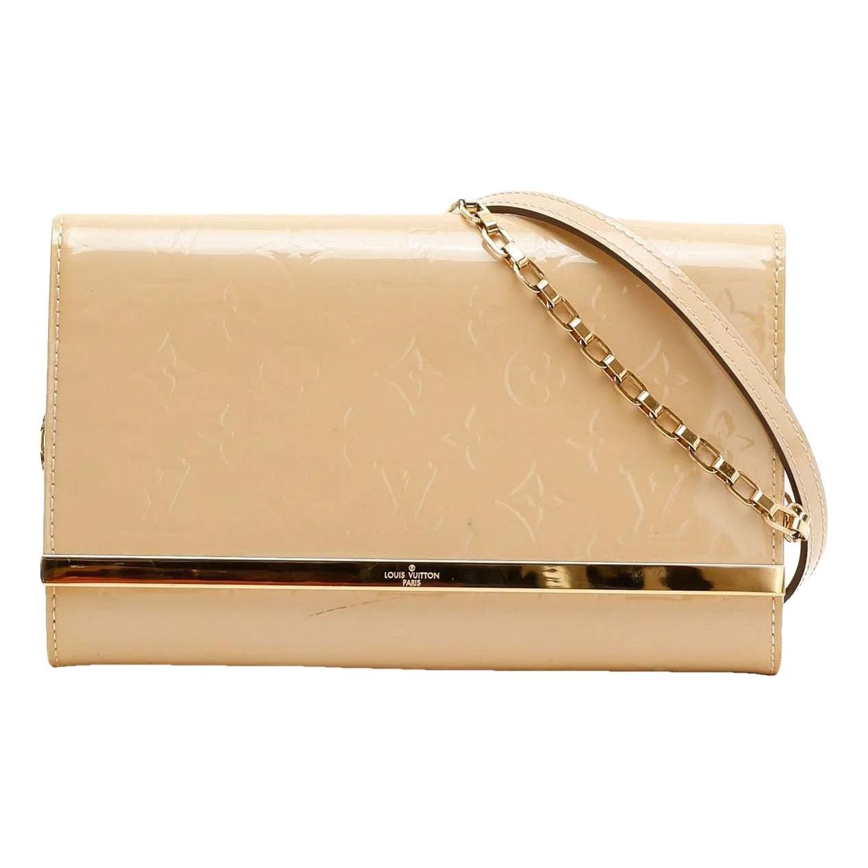 Patent leather handbag