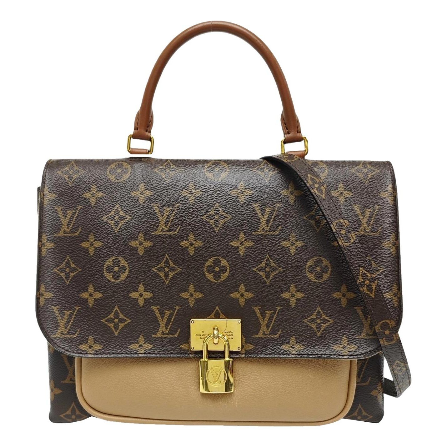 Marignan leather handbag