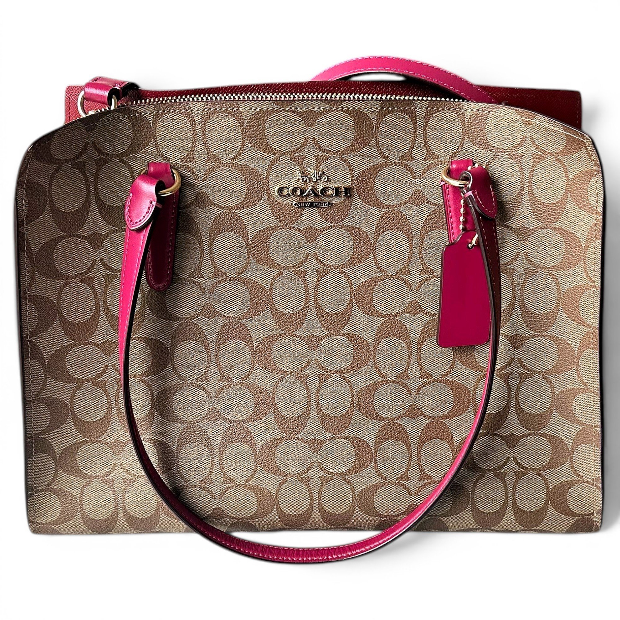 Leather tote