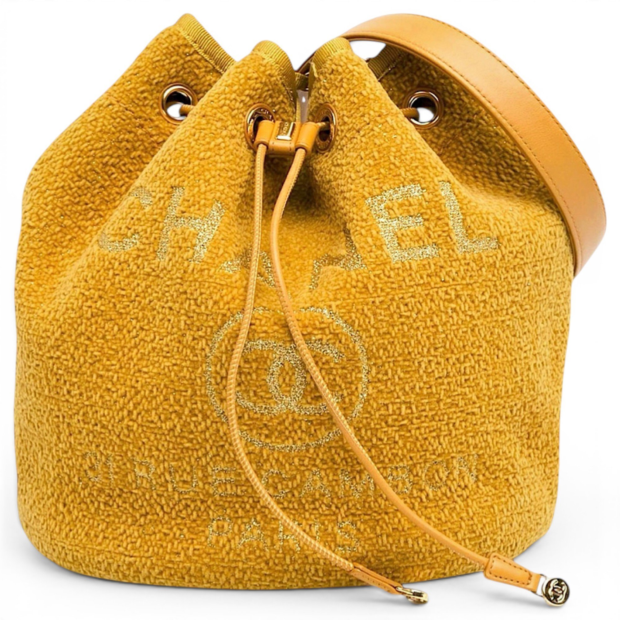 Chanel Deauville tweed bag