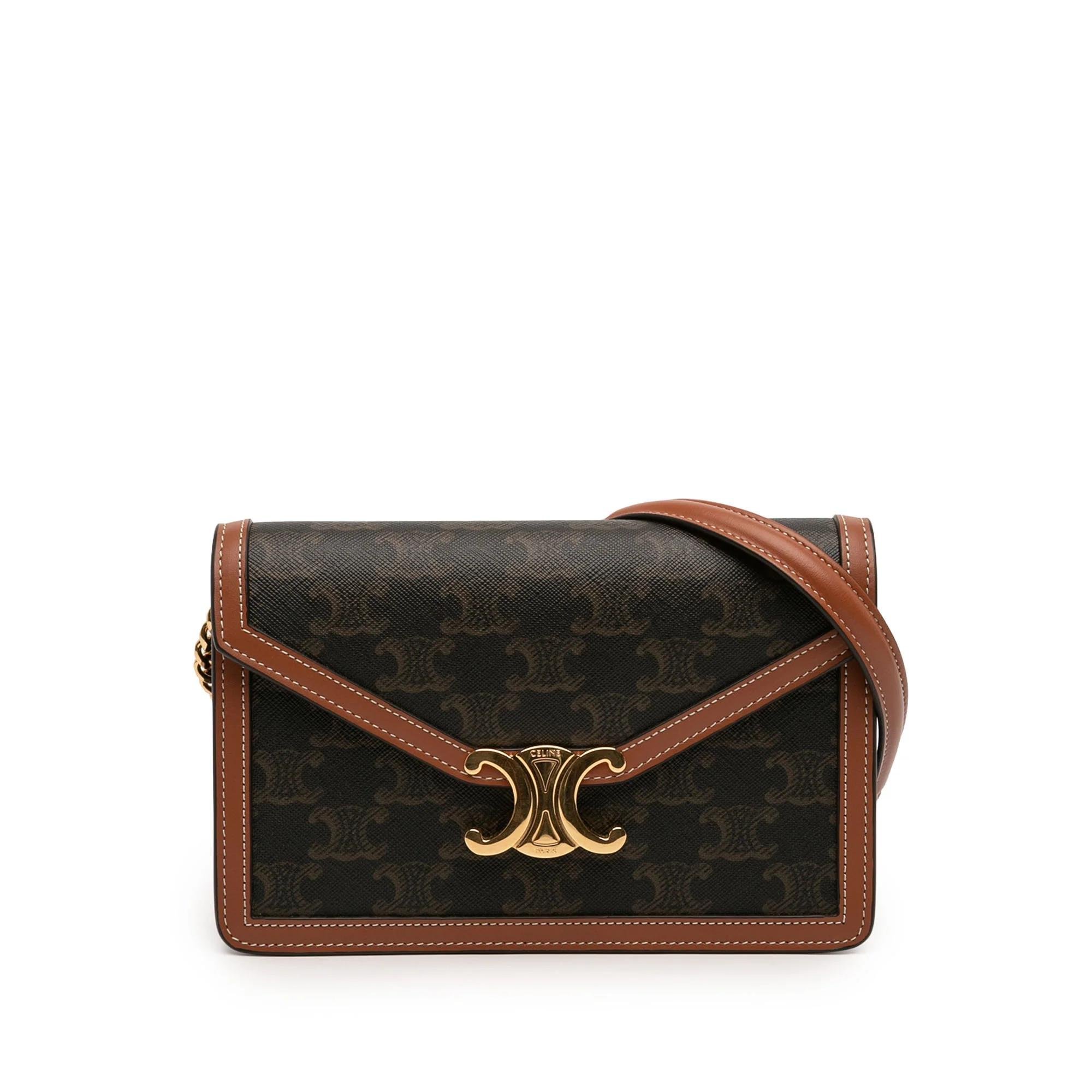 Triomphe cloth handbag