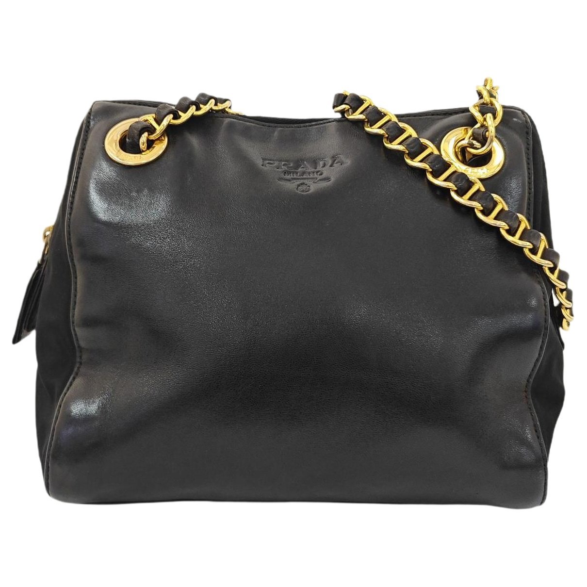 Leather crossbody bag