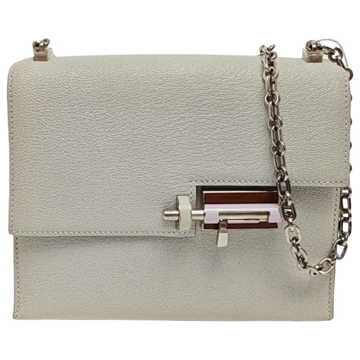 Verrou leather crossbody bag