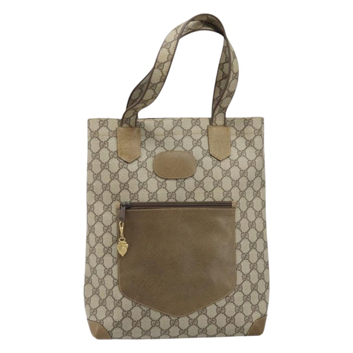 Leather tote
