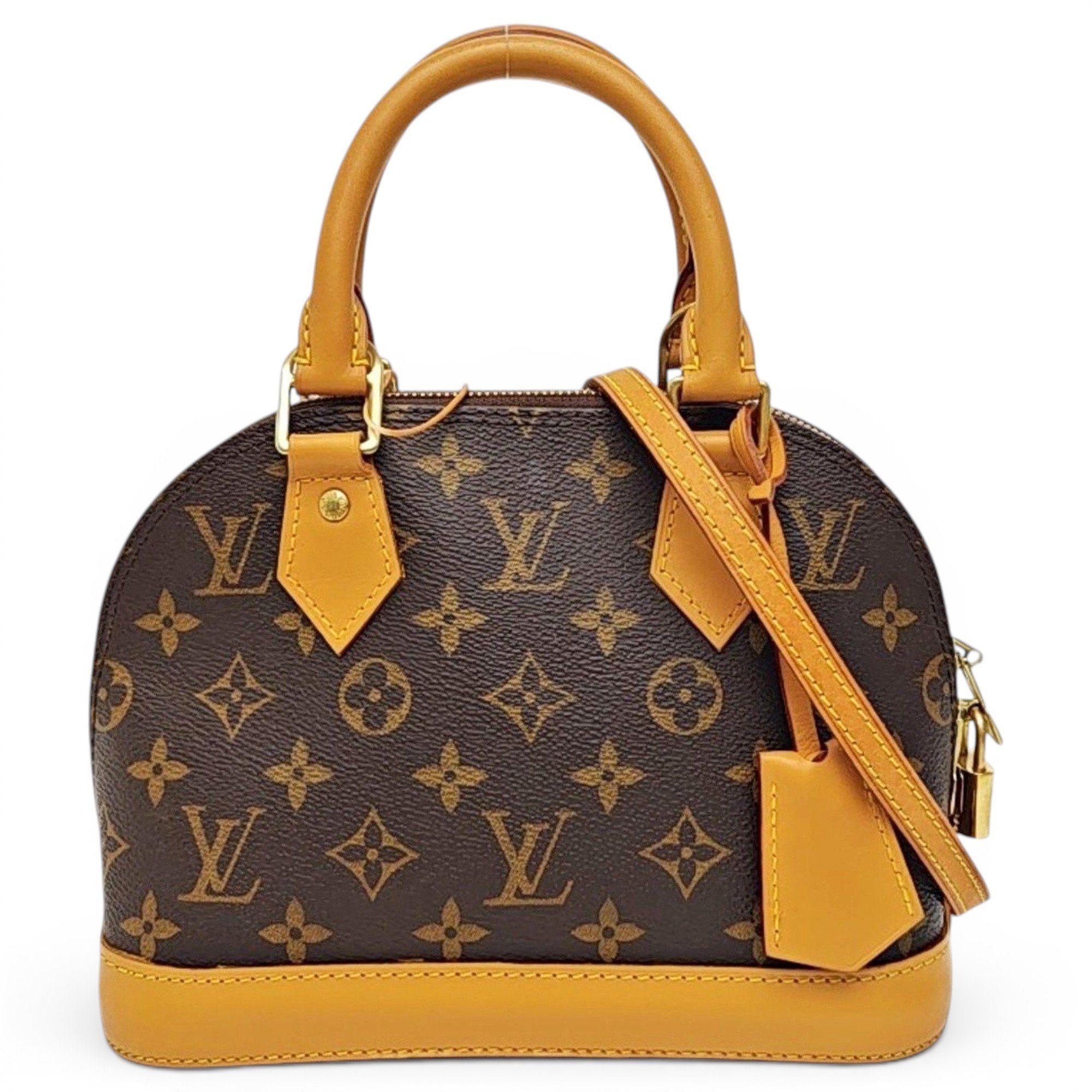 Alma leather handbag