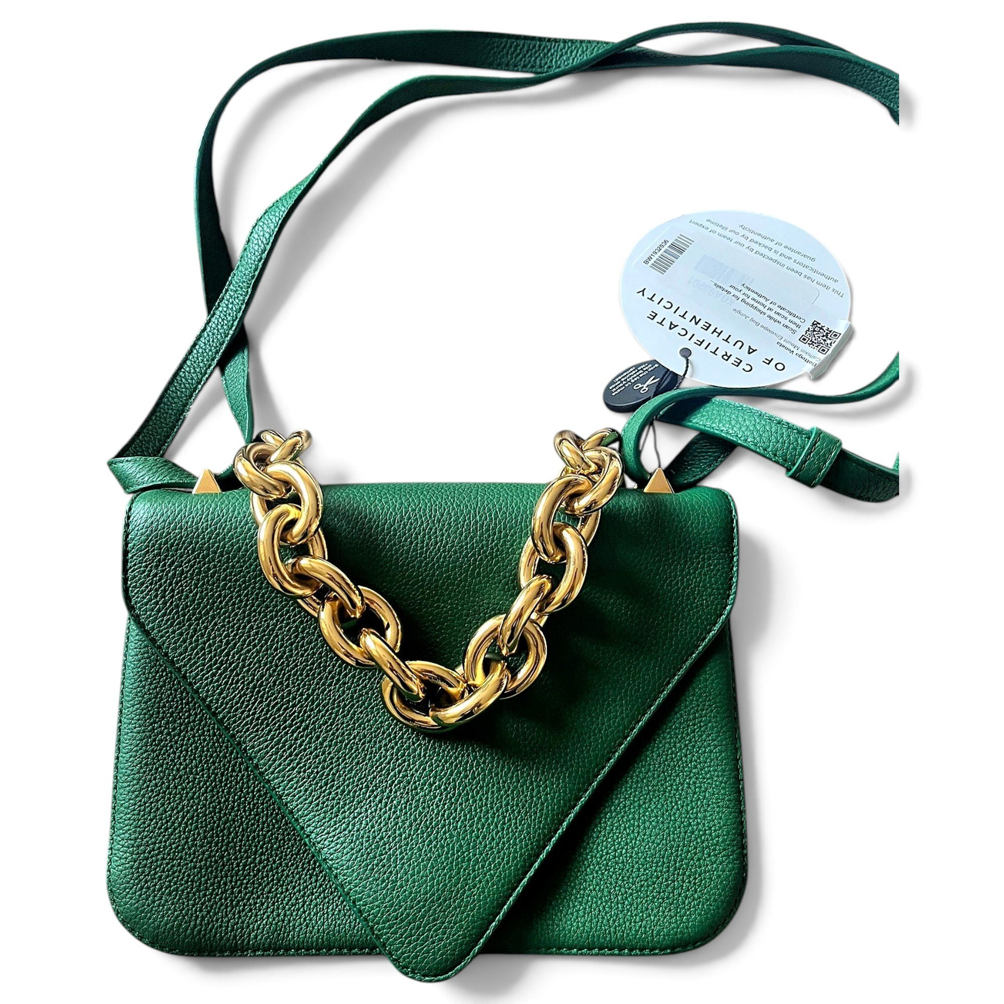 Mount leather handbag