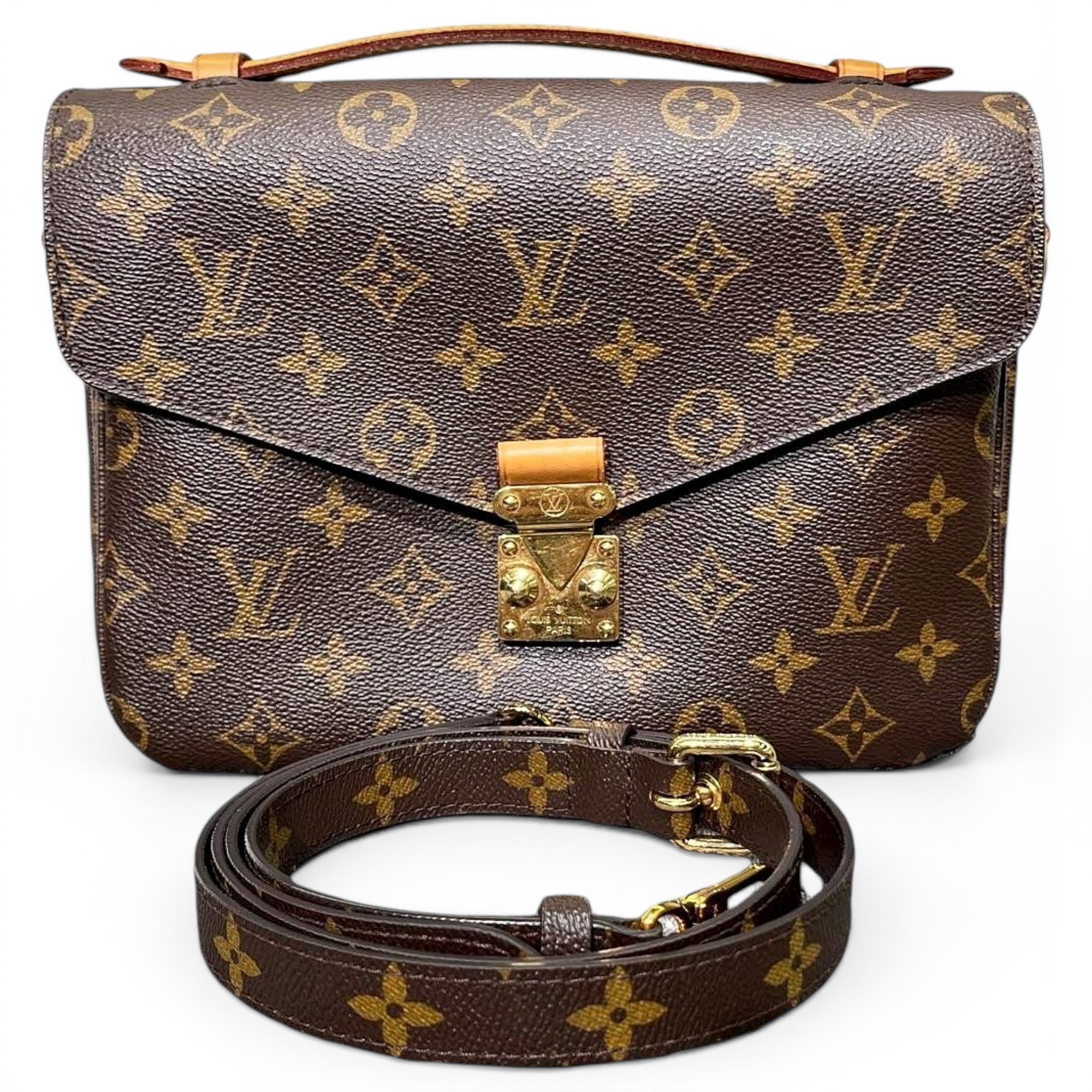 Metis leather handbag