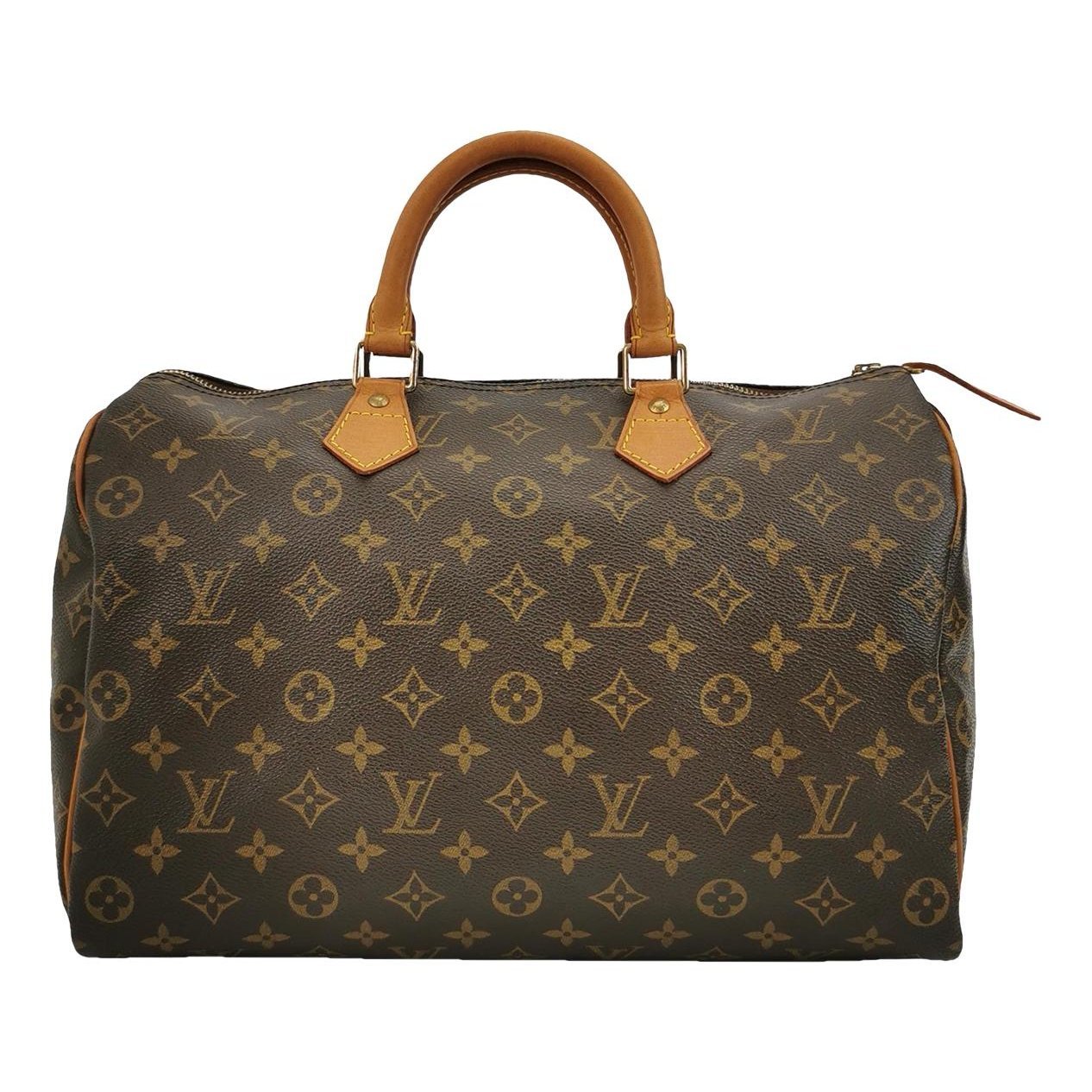 Speedy leather handbag