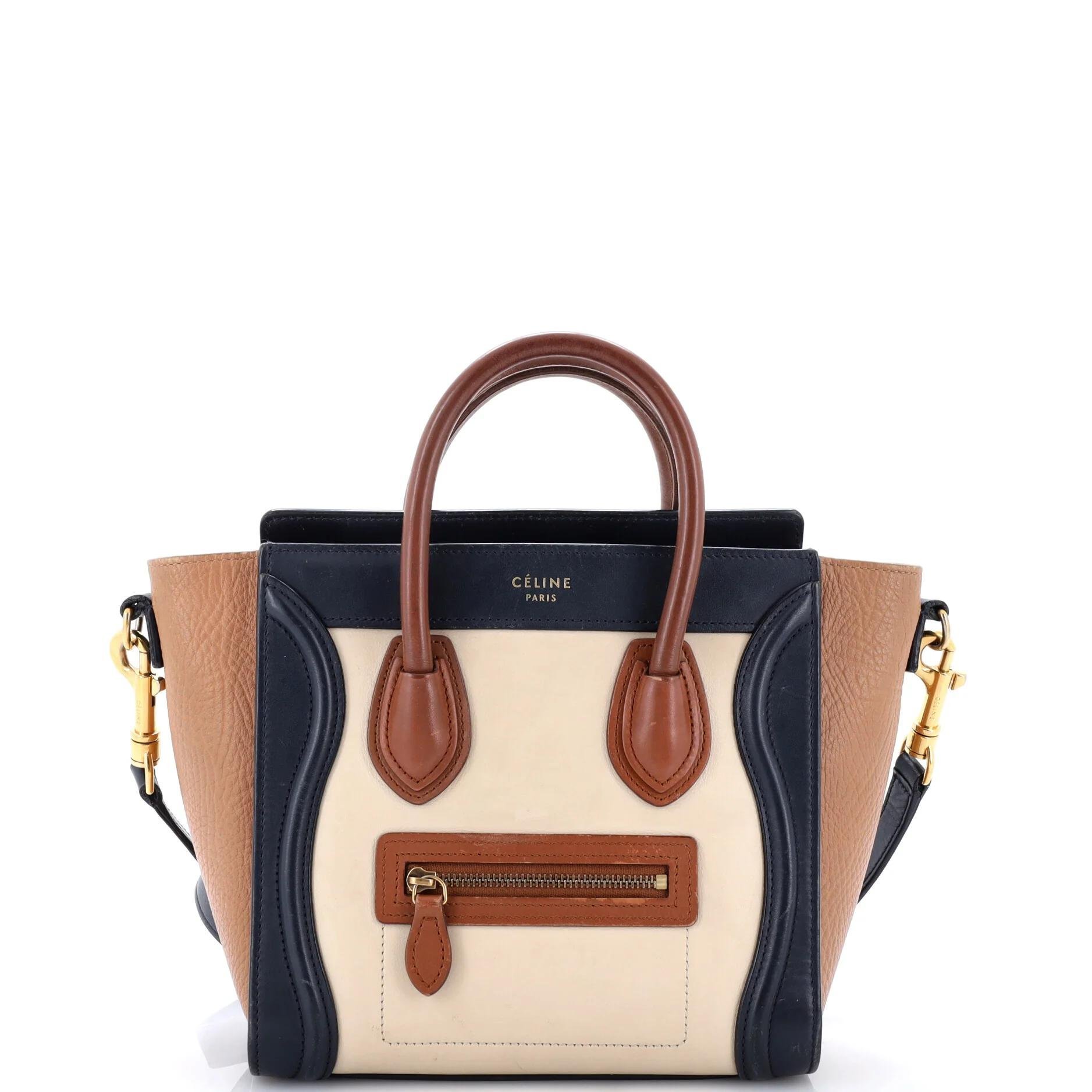 Leather tote