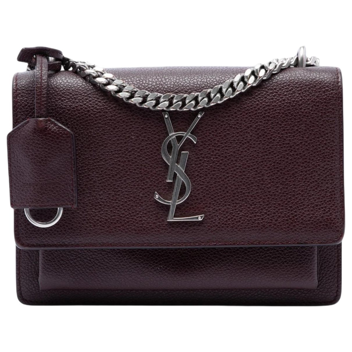 Sunset leather crossbody bag
