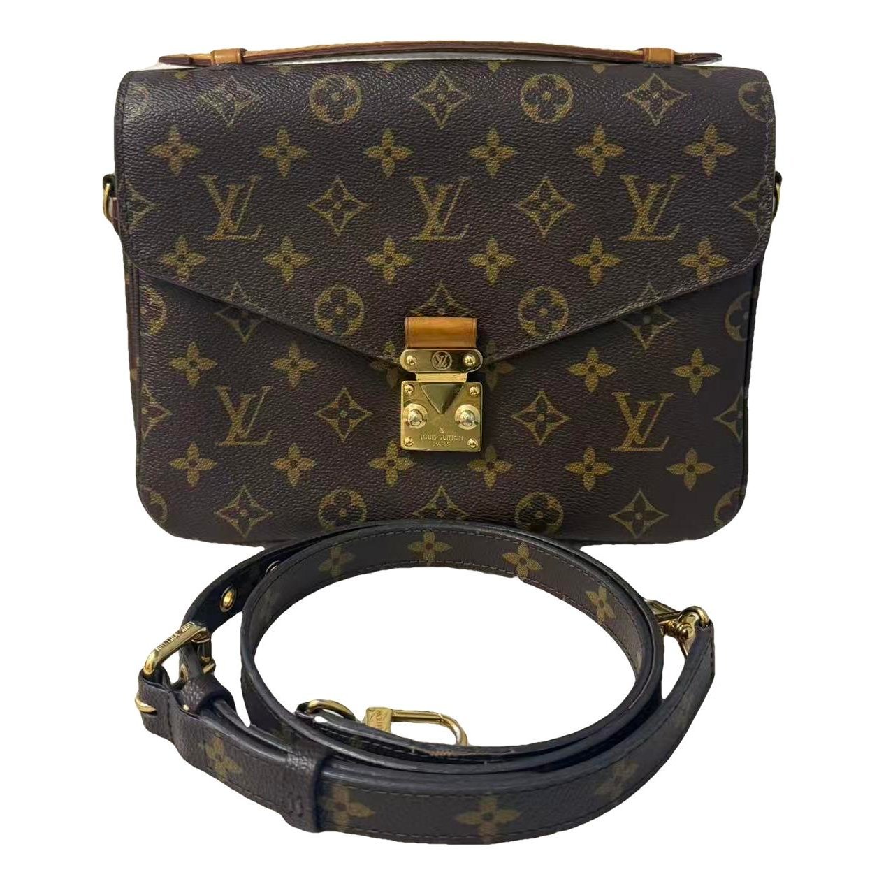Metis leather crossbody bag