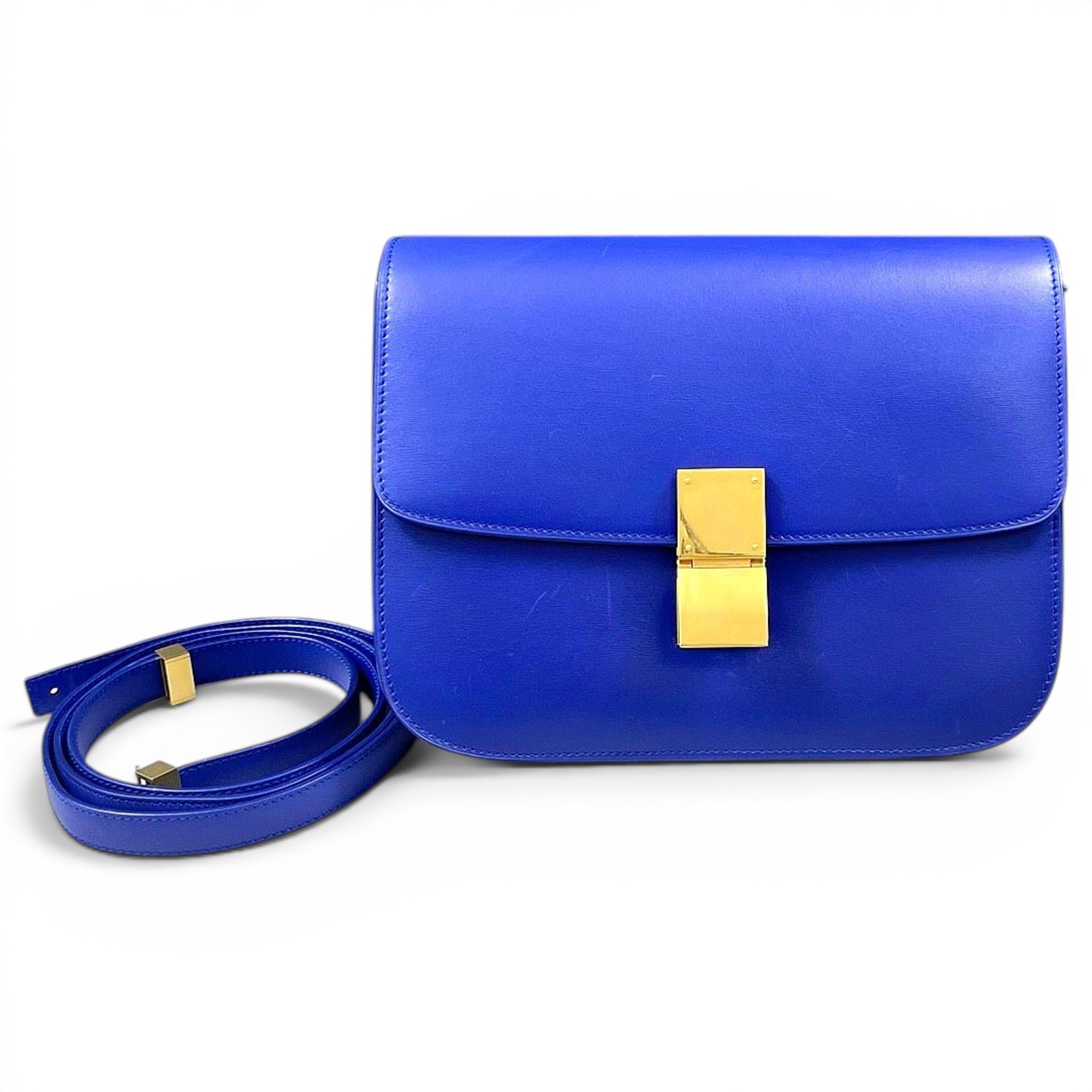Classic leather handbag