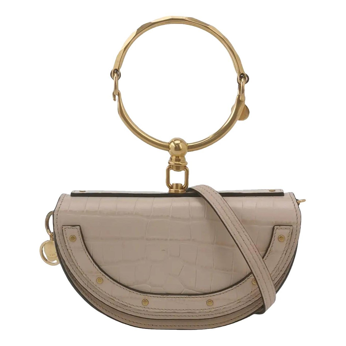 Bracelet Nile leather crossbody bag