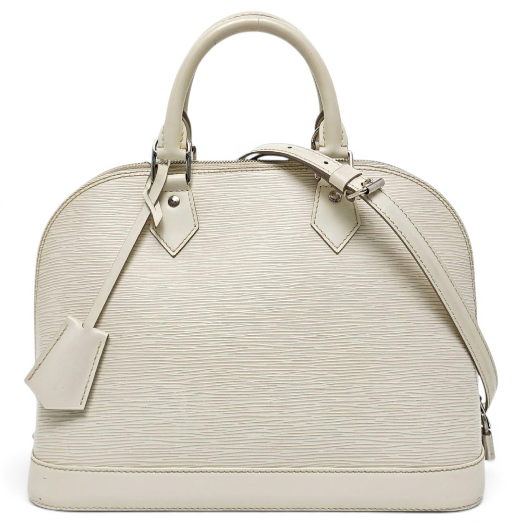 Alma leather handbag