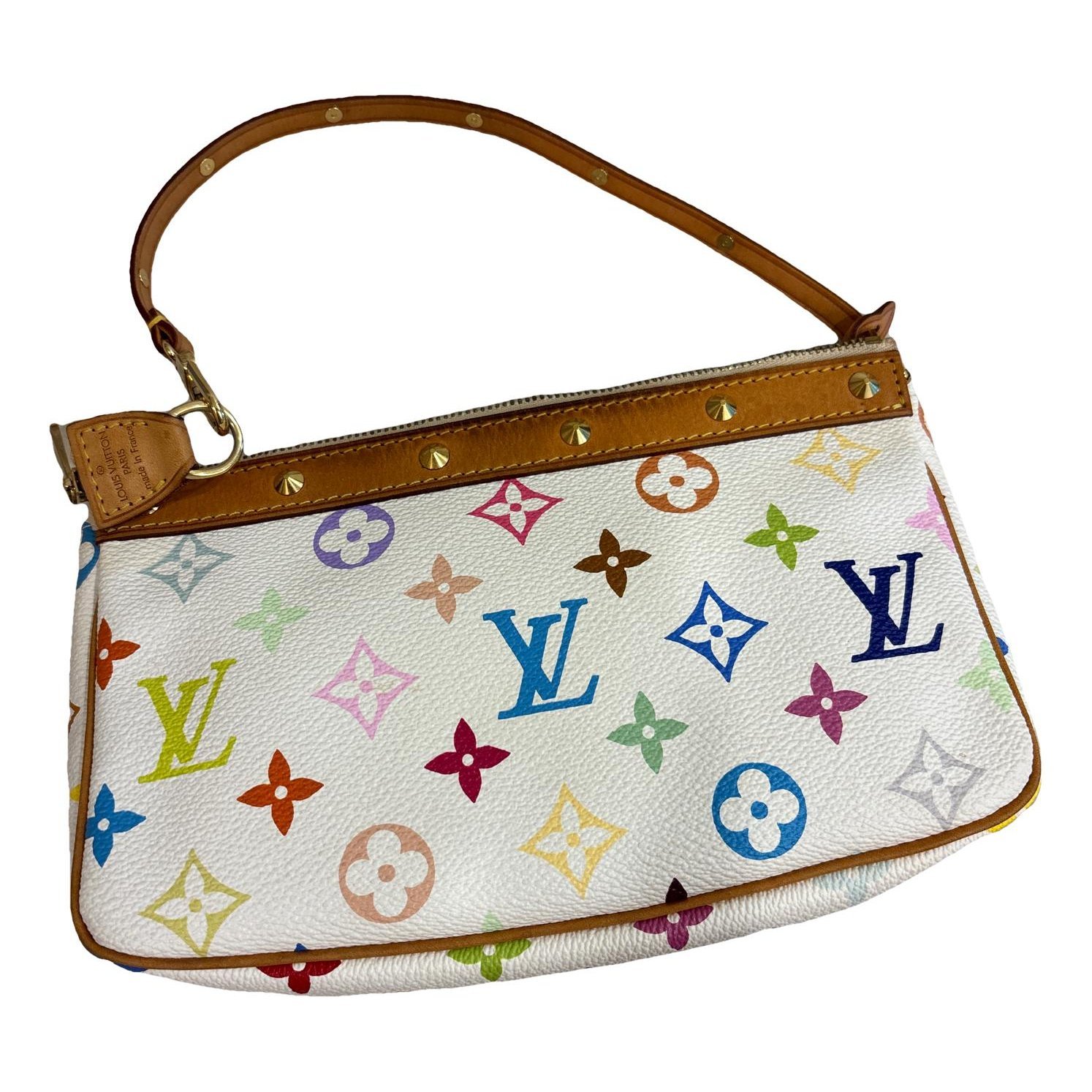 Pochette Accessoire leather handbag