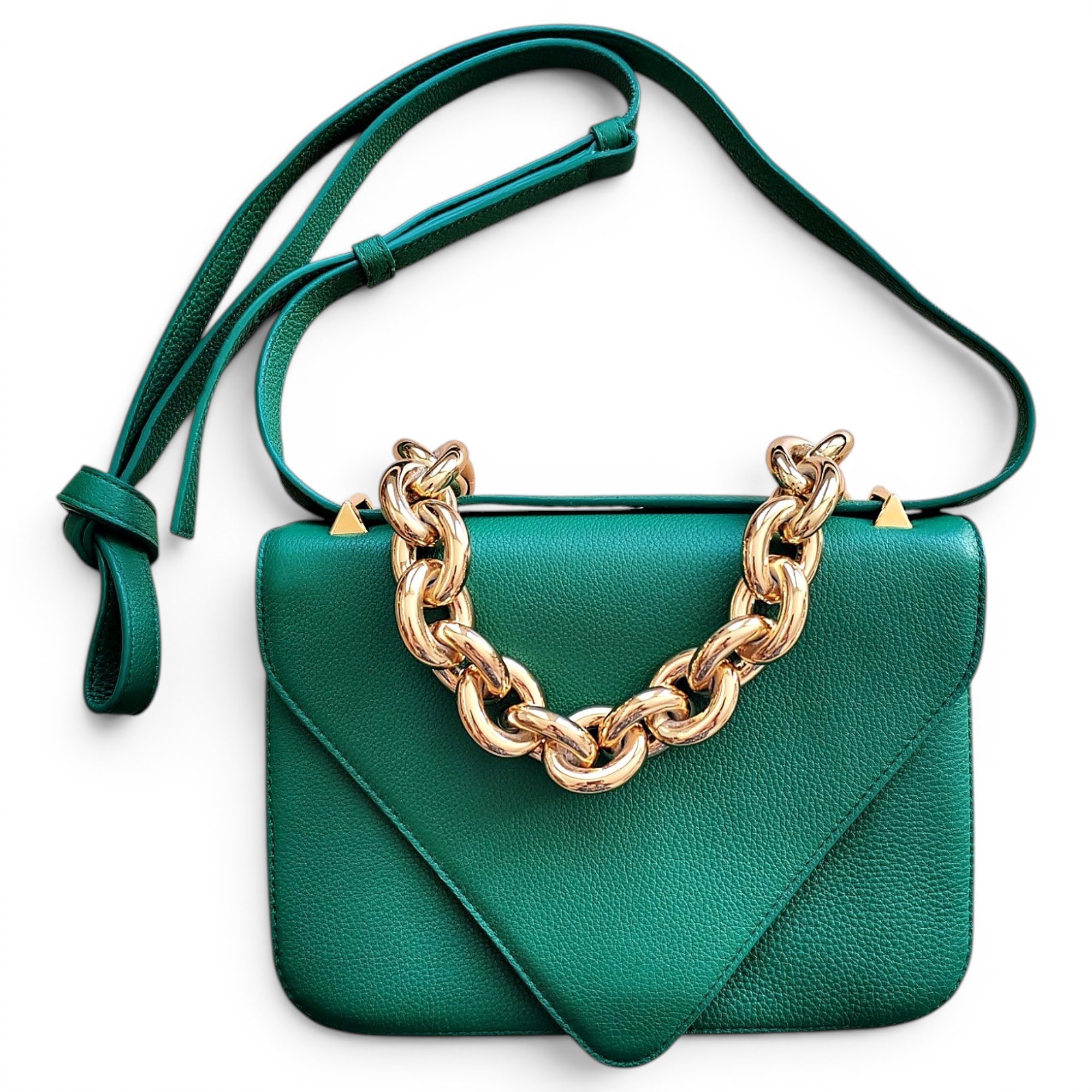 Mount leather handbag
