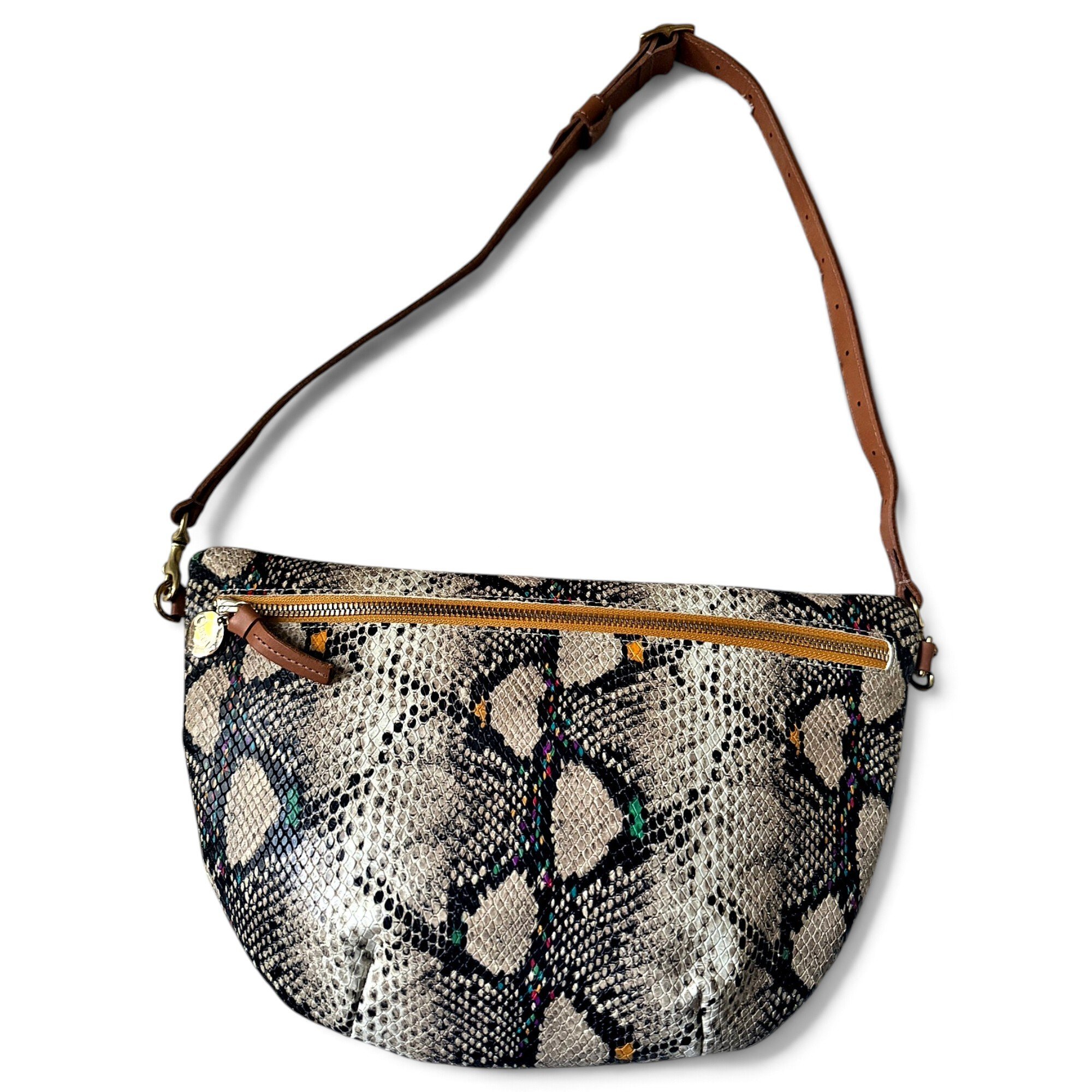Leather crossbody bag
