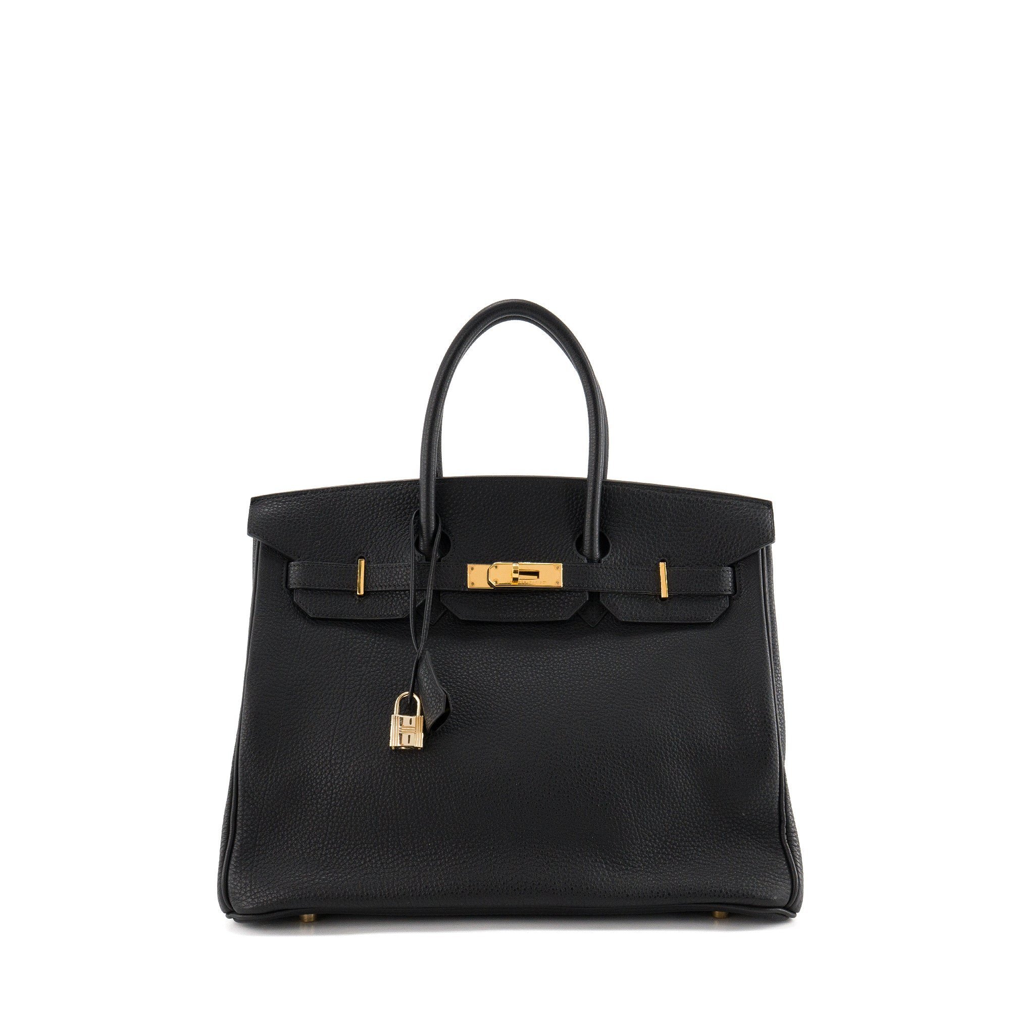 Birkin 35 leather handbag