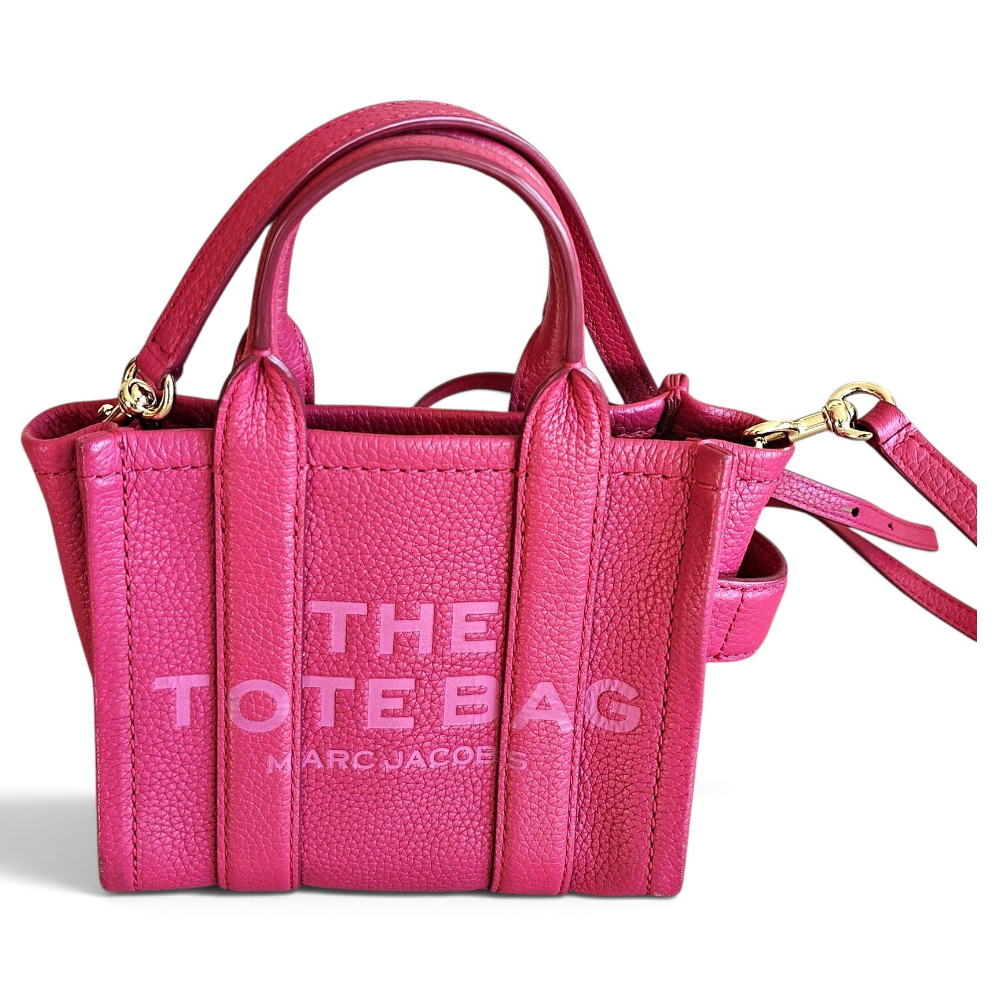 Leather tote