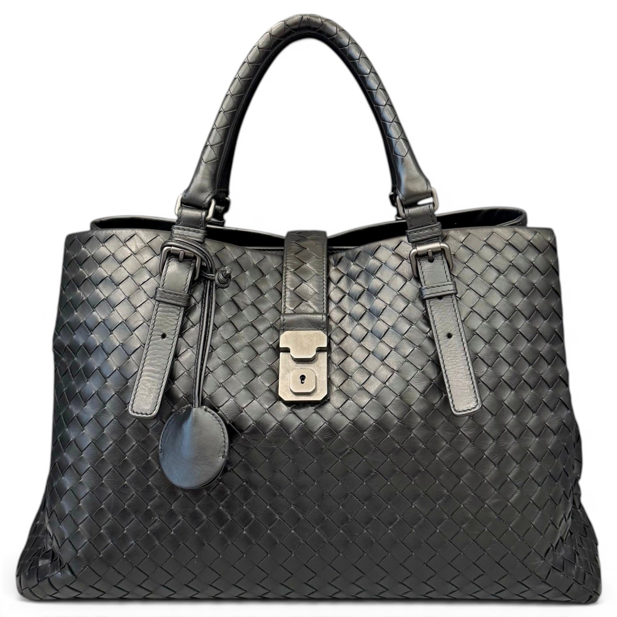 Roma pony-style calfskin tote