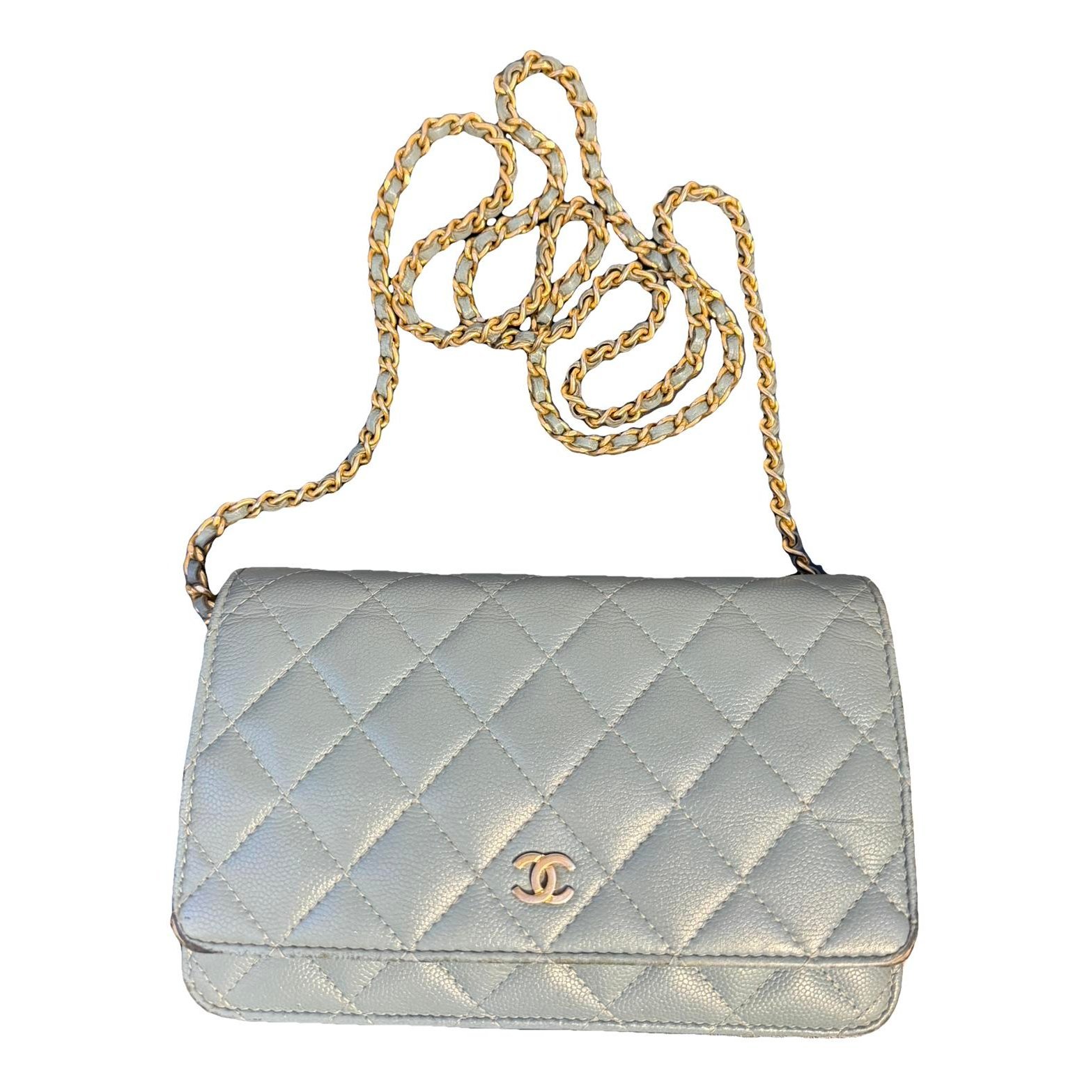 Wallet On Chain Timeless/Classique leather crossbody bag