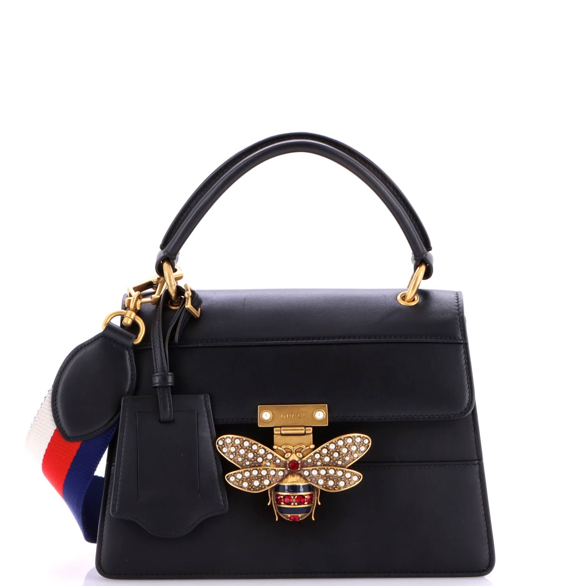 Queen Margaret Top Handle Bag Leather Small